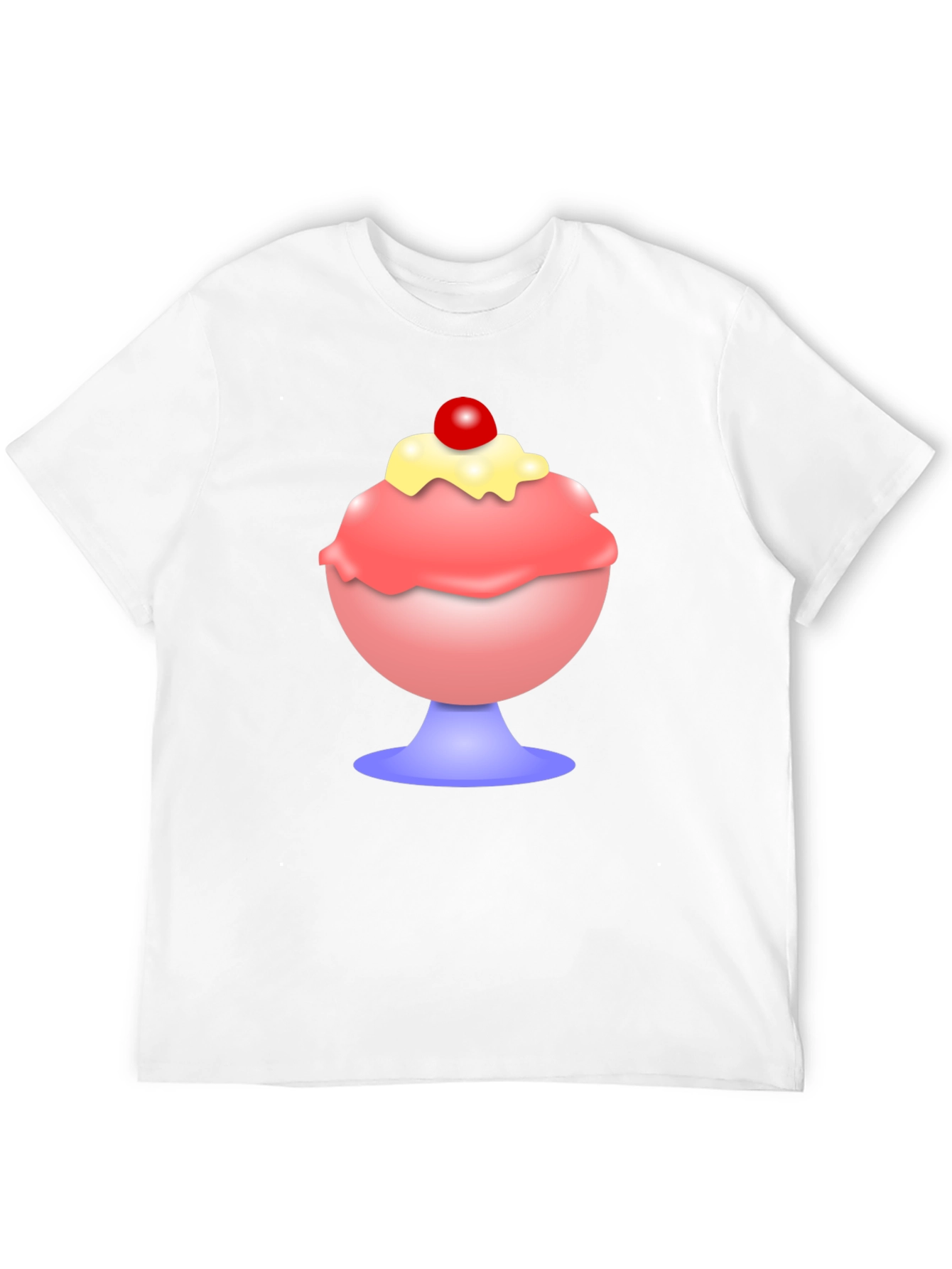 Black Ice Cream Dessert Graphic Tee view 12