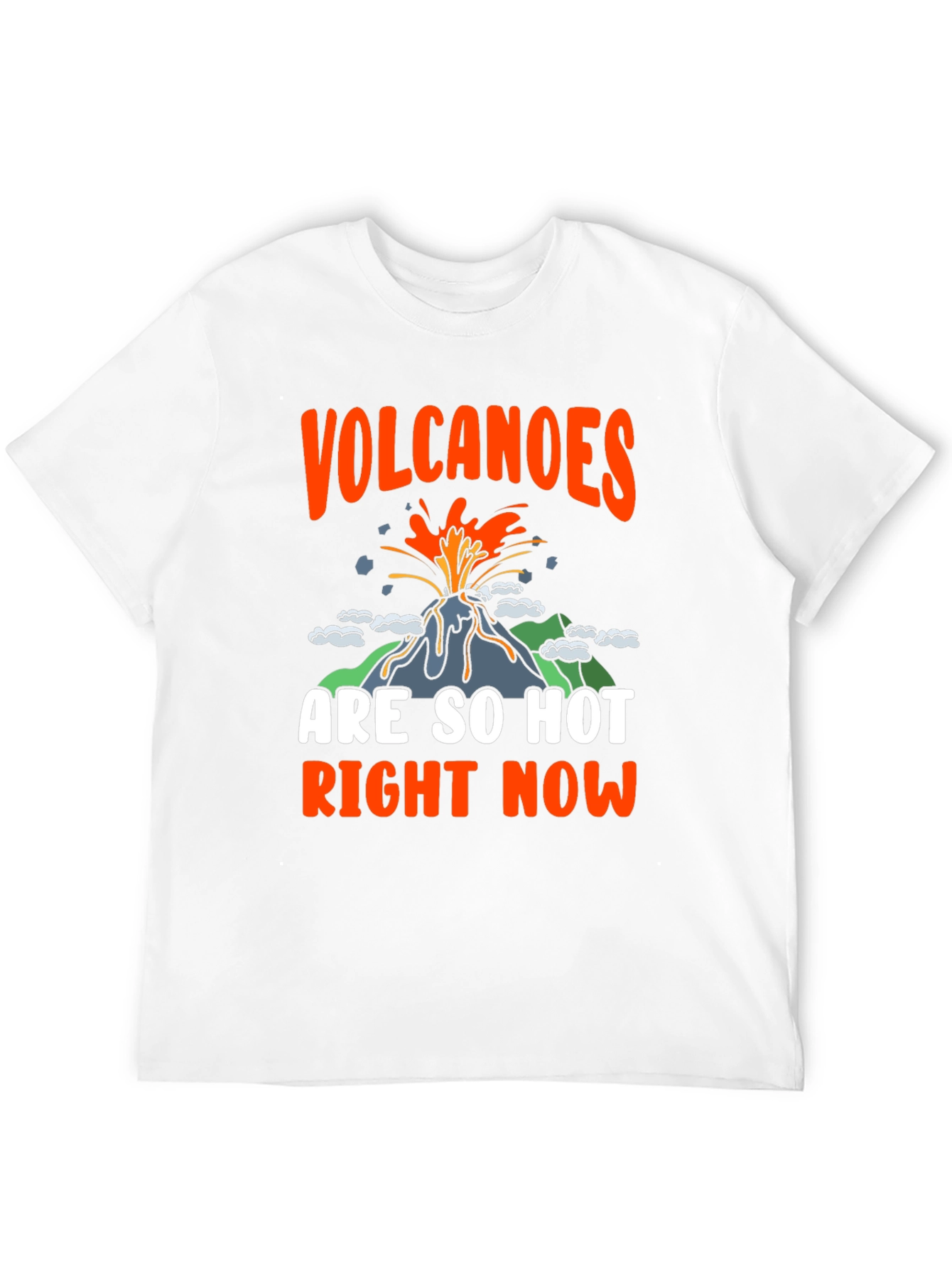 Black Volcanoes Are So Hot Right Now Graphic Tee view 12