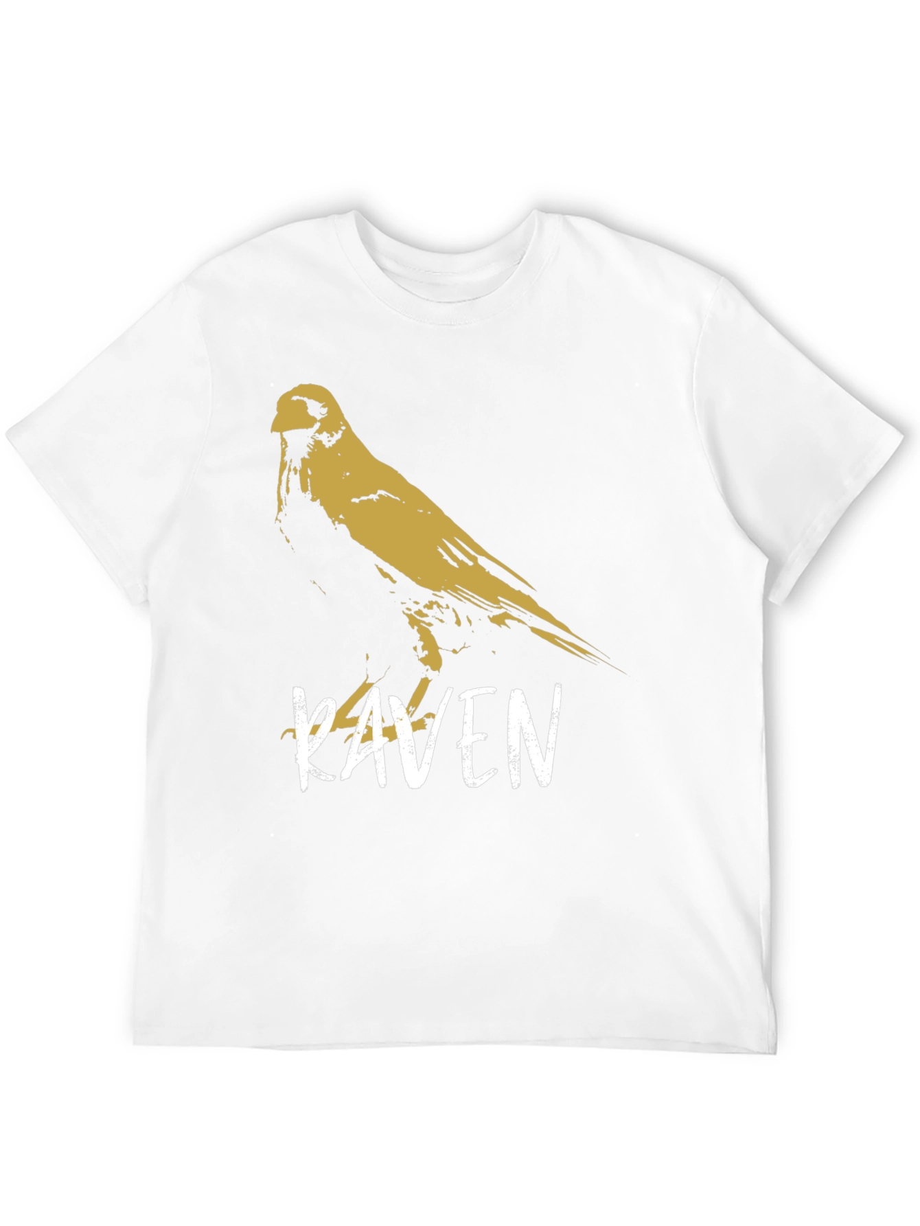 Black Raven Graphic T-Shirt - Stylish Bird Design view 12