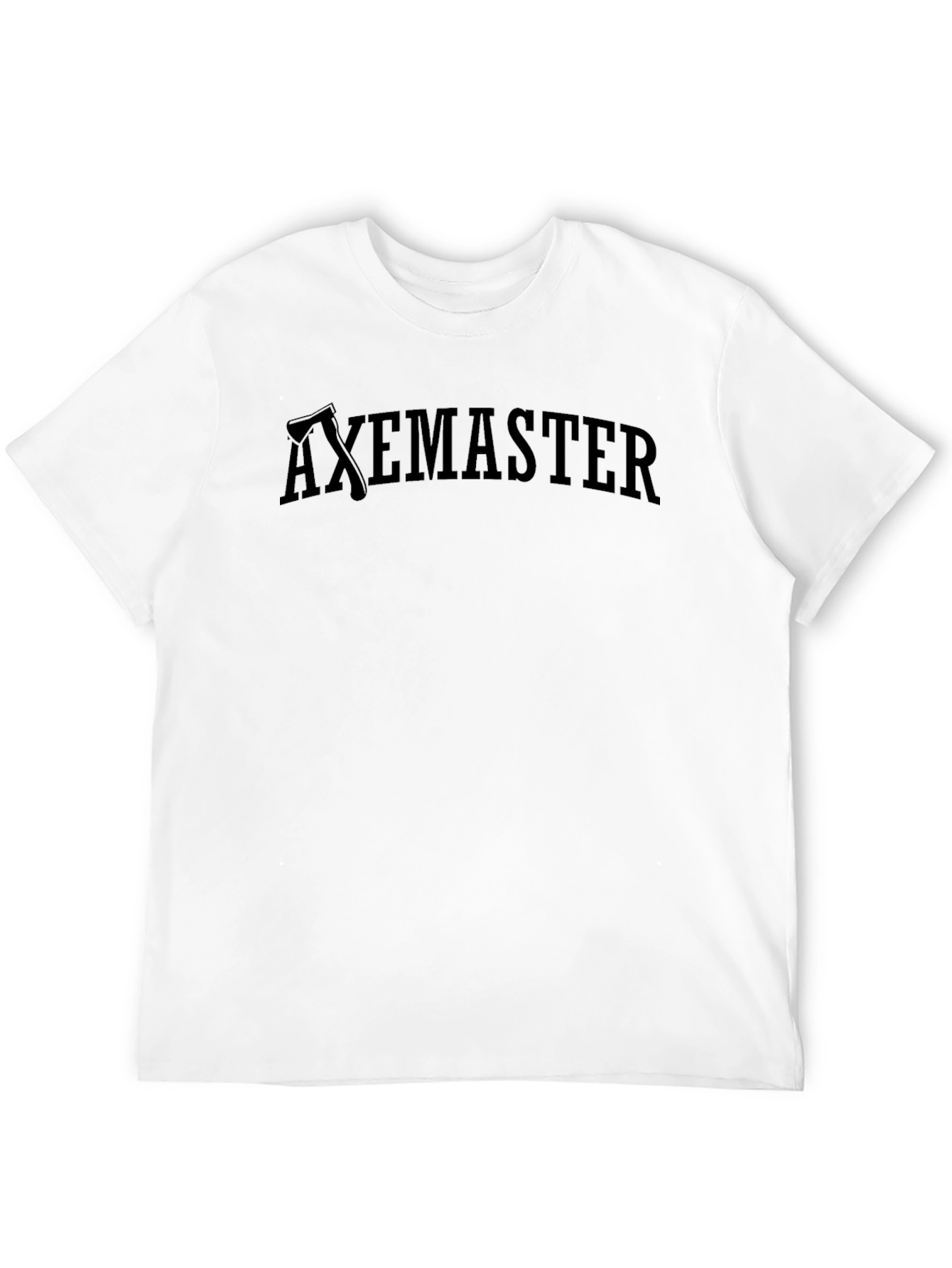 Black Axemaster Graphic Tee - Black Cotton T-Shirt view 12