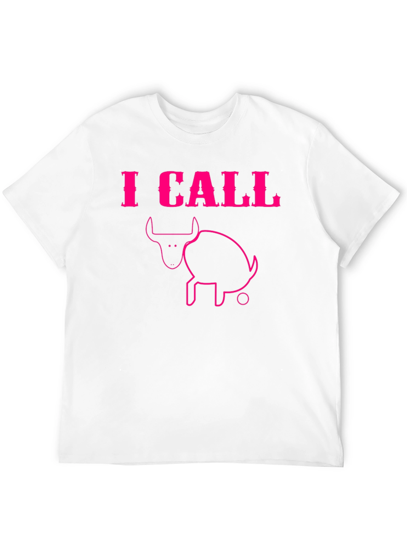 Black I Call BS Funny T-Shirt view 12