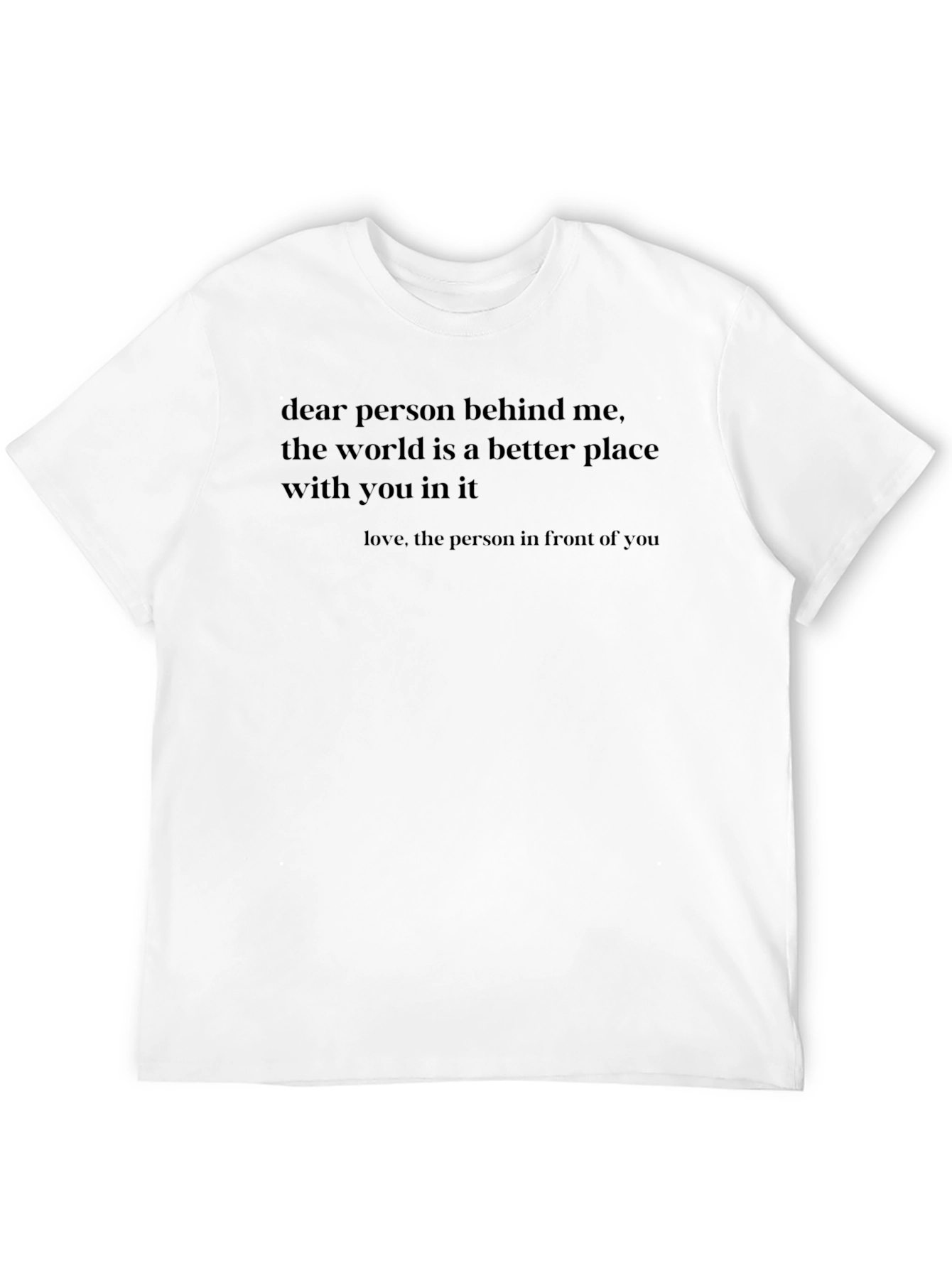 Black Inspirational Dear Person Graphic Tee view 12