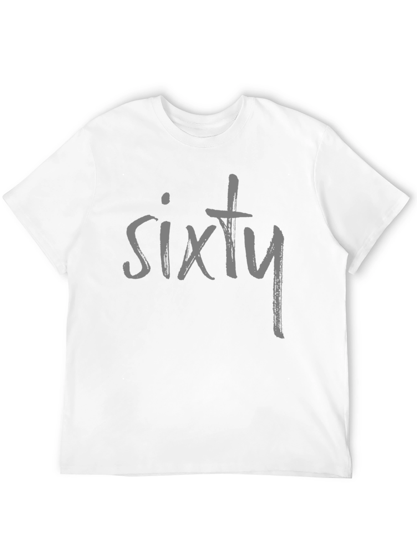 Black Sixty Graphic Tee - Stylish Birthday Shirt view 12