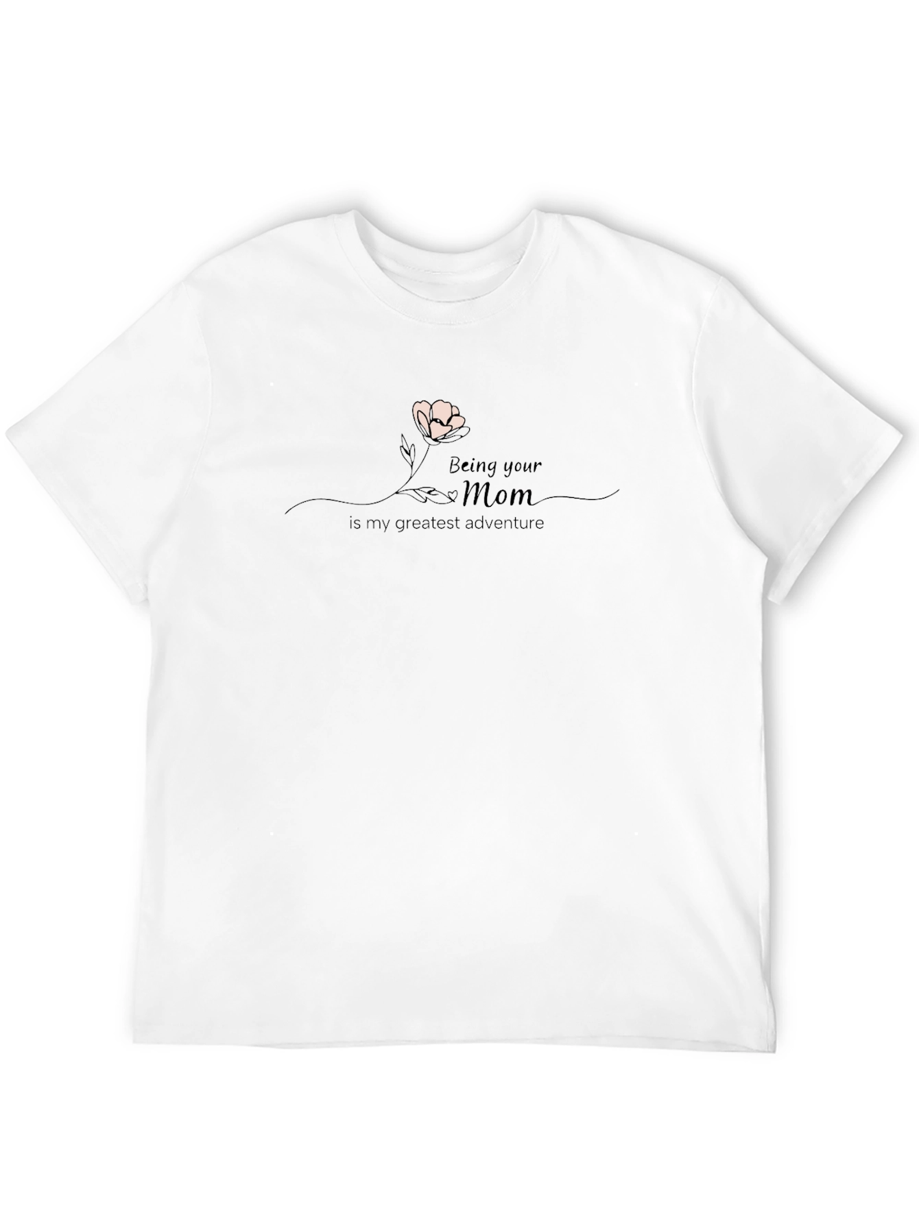 Black Being Your Mom T-Shirt view 12
