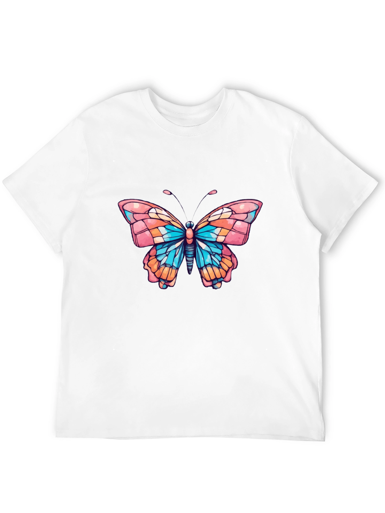 Black Butterfly Graphic Tee - Stylish Black T-Shirt view 12
