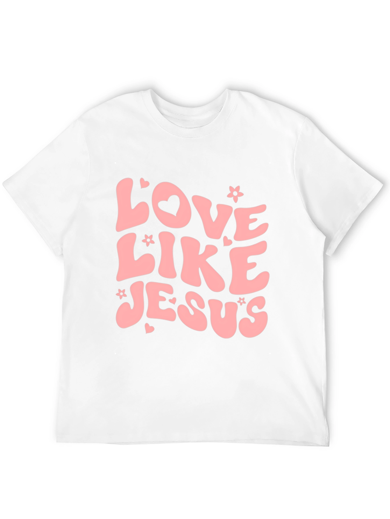 Love Like Jesus T-Shirt - Retro Christian Tee - 12