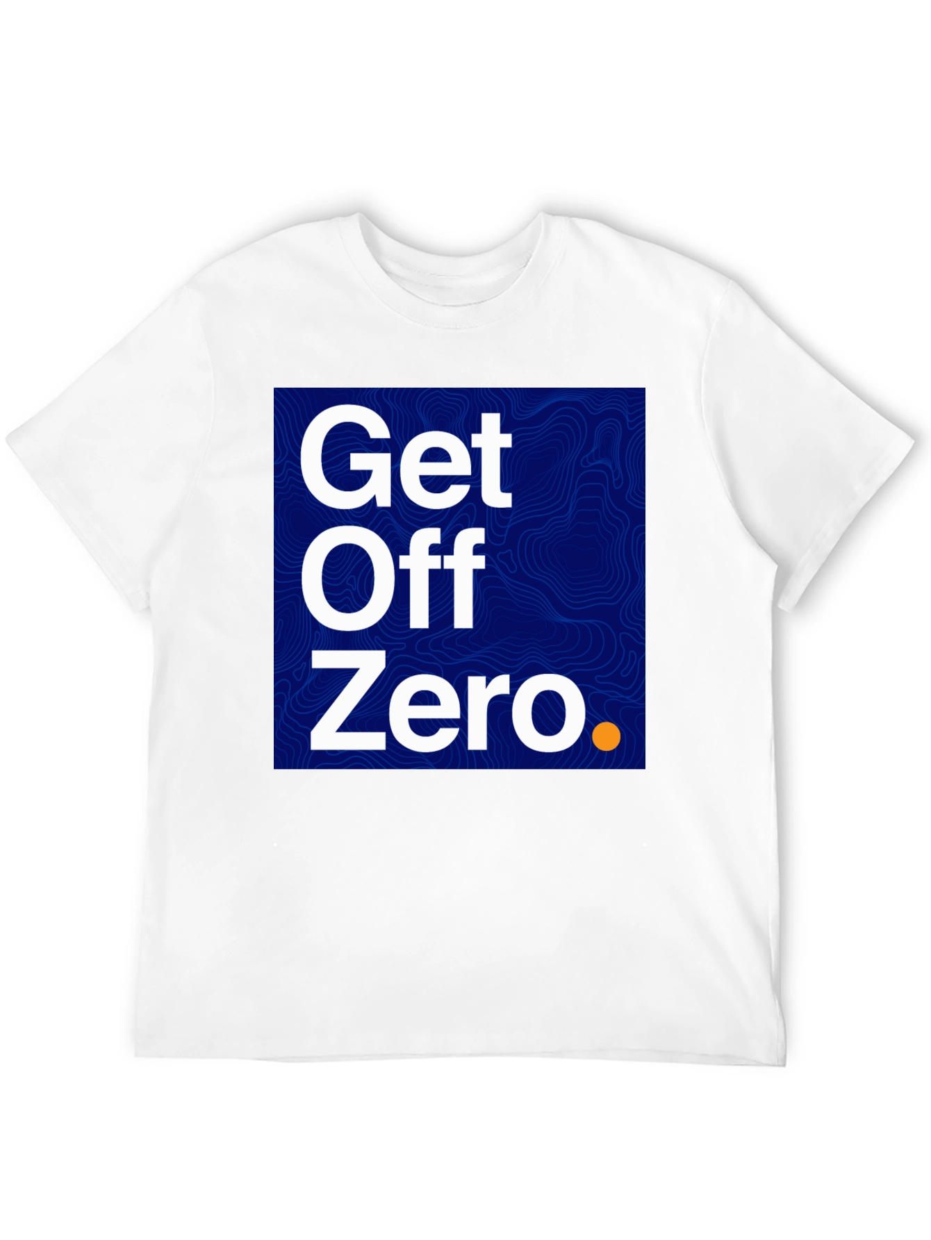 Black Get Off Zero Graphic Tee - Bold Statement Shirt view 12