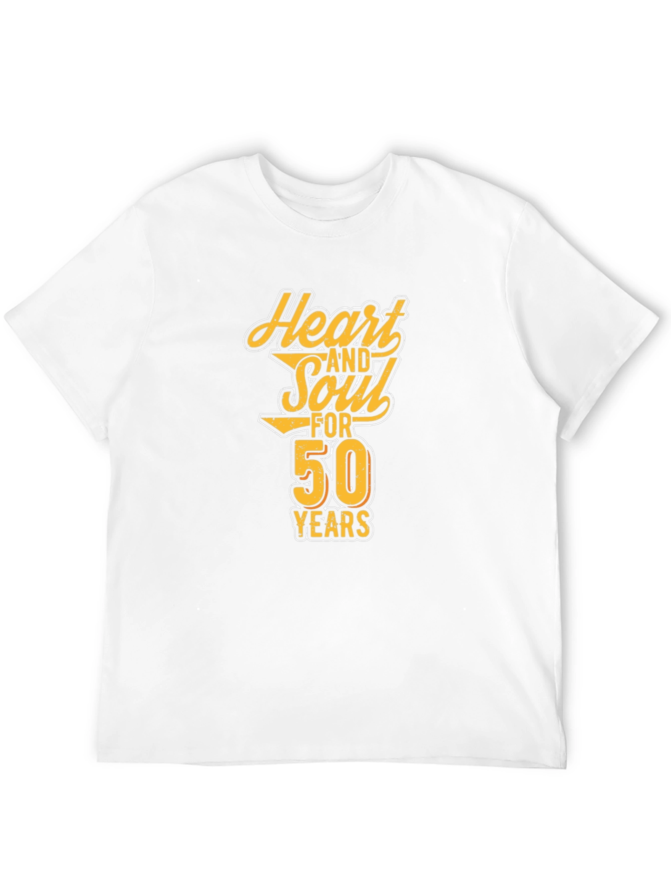 Black Heart and Soul 50 Years Black Graphic Tee view 12