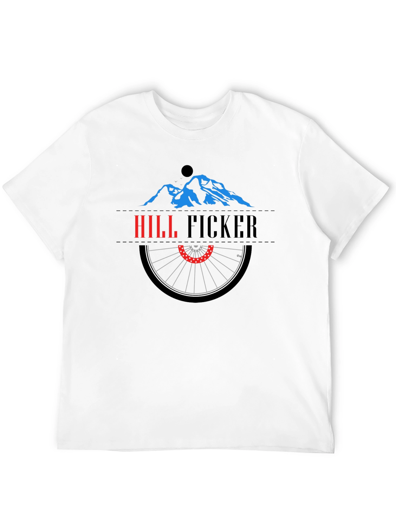 Black Hill Ficker Mountain Bike T-Shirt view 12