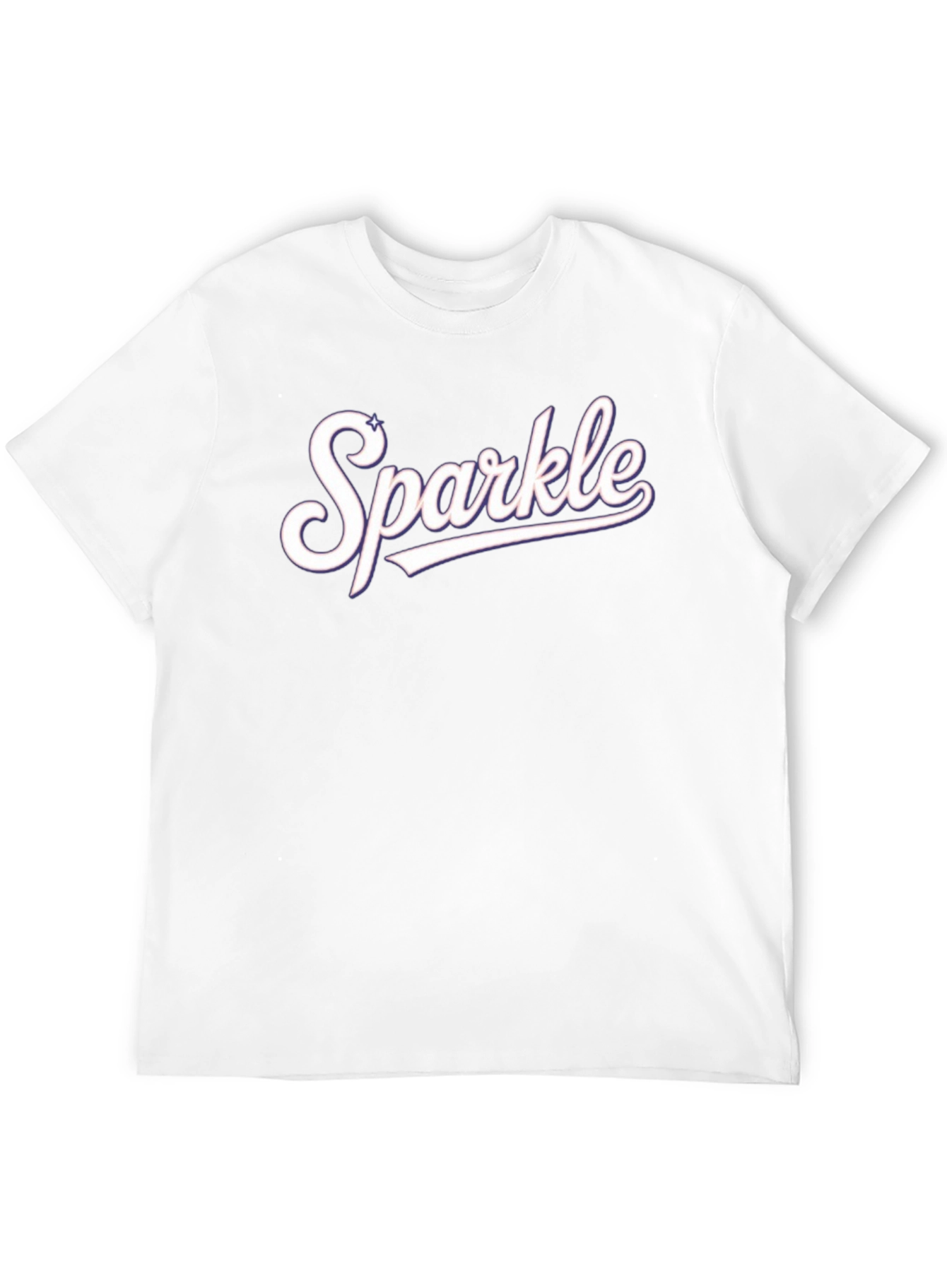 Black Sparkle Graphic Tee - Stylish Casual Wear view 12