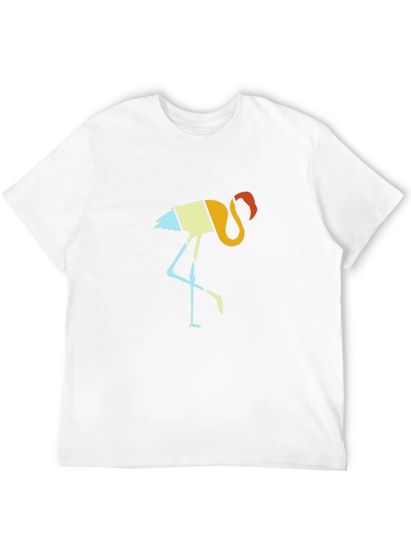 Black Retro Flamingo Graphic Tee - Black view 12