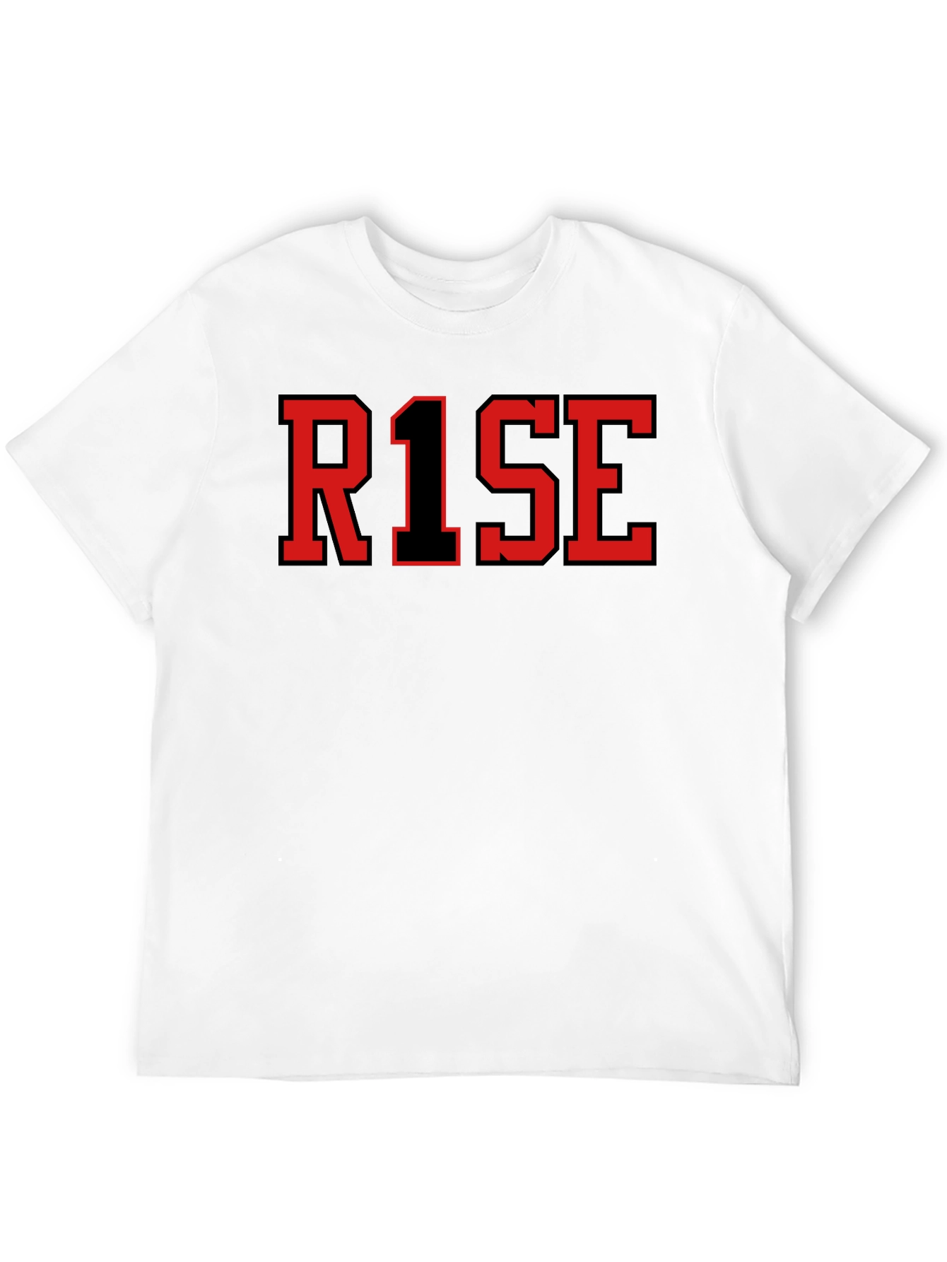 Black RISE Graphic T-Shirt - Black view 12
