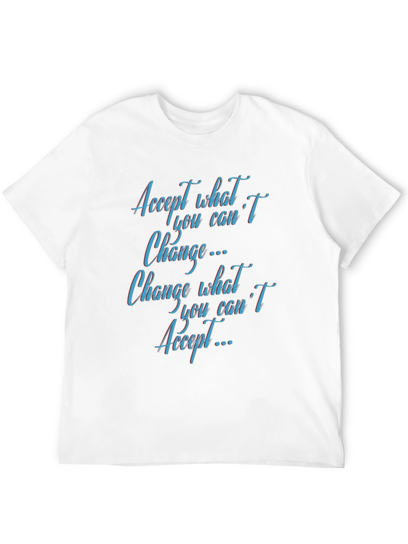 Black Inspirational Quote Black T-Shirt view 12