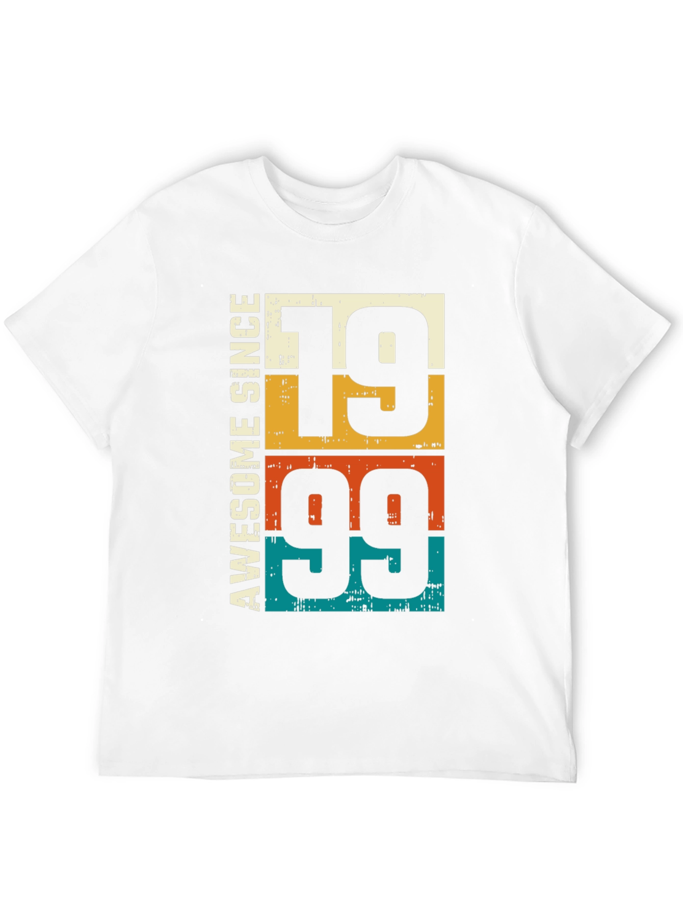 Black Awesome Since 1999 T-Shirt view 12