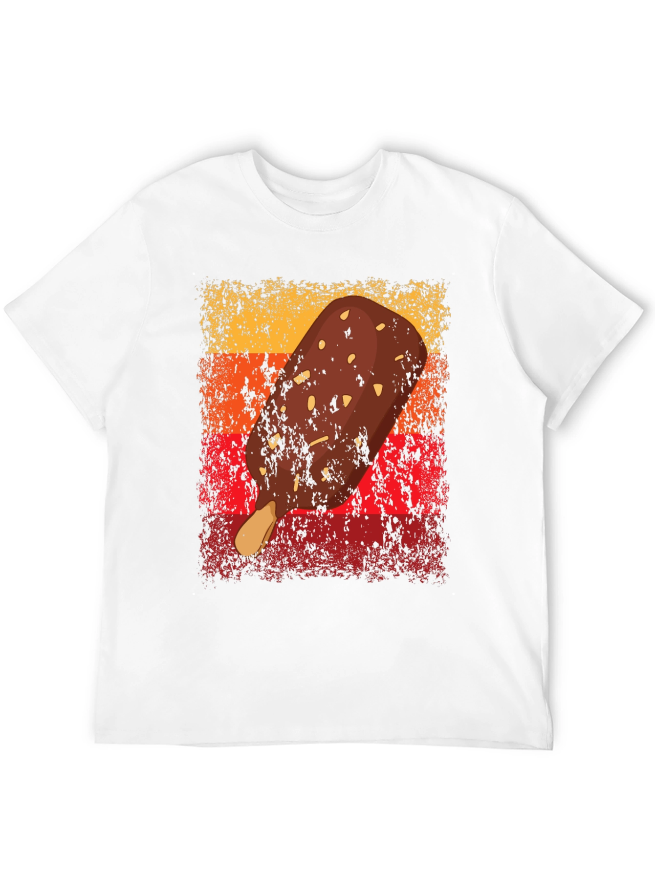 Black Retro Ice Cream Bar Graphic Tee view 12