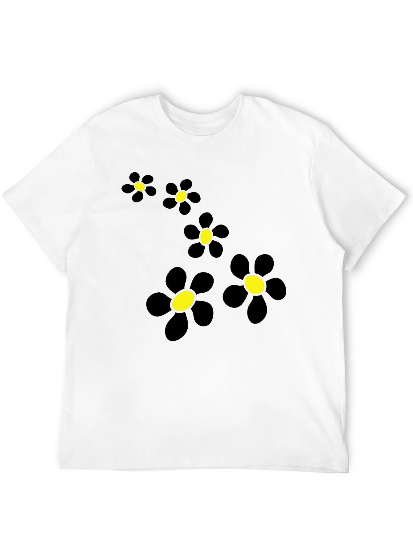 Black Black Daisy Chain Graphic Tee view 12