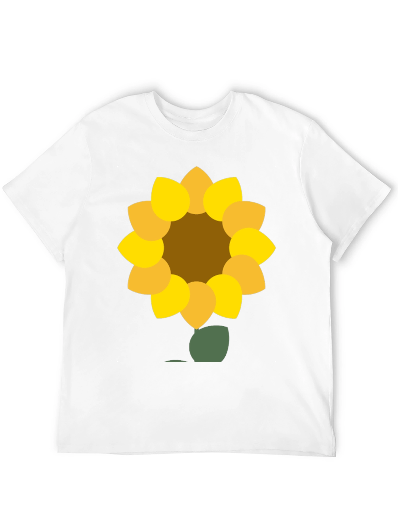 Black Sunflower Graphic Tee - Black Cotton Blend view 12