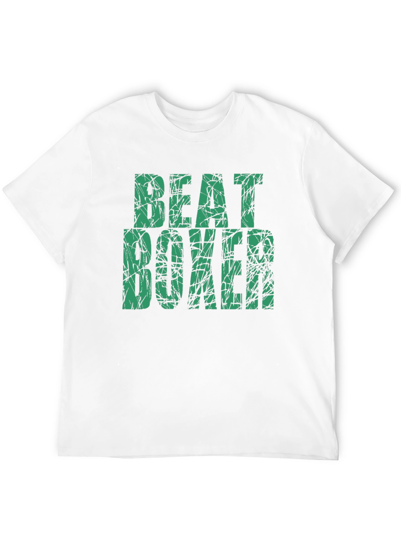 Black Beat Boxer Graphic Tee - Sporty Black T-Shirt view 12