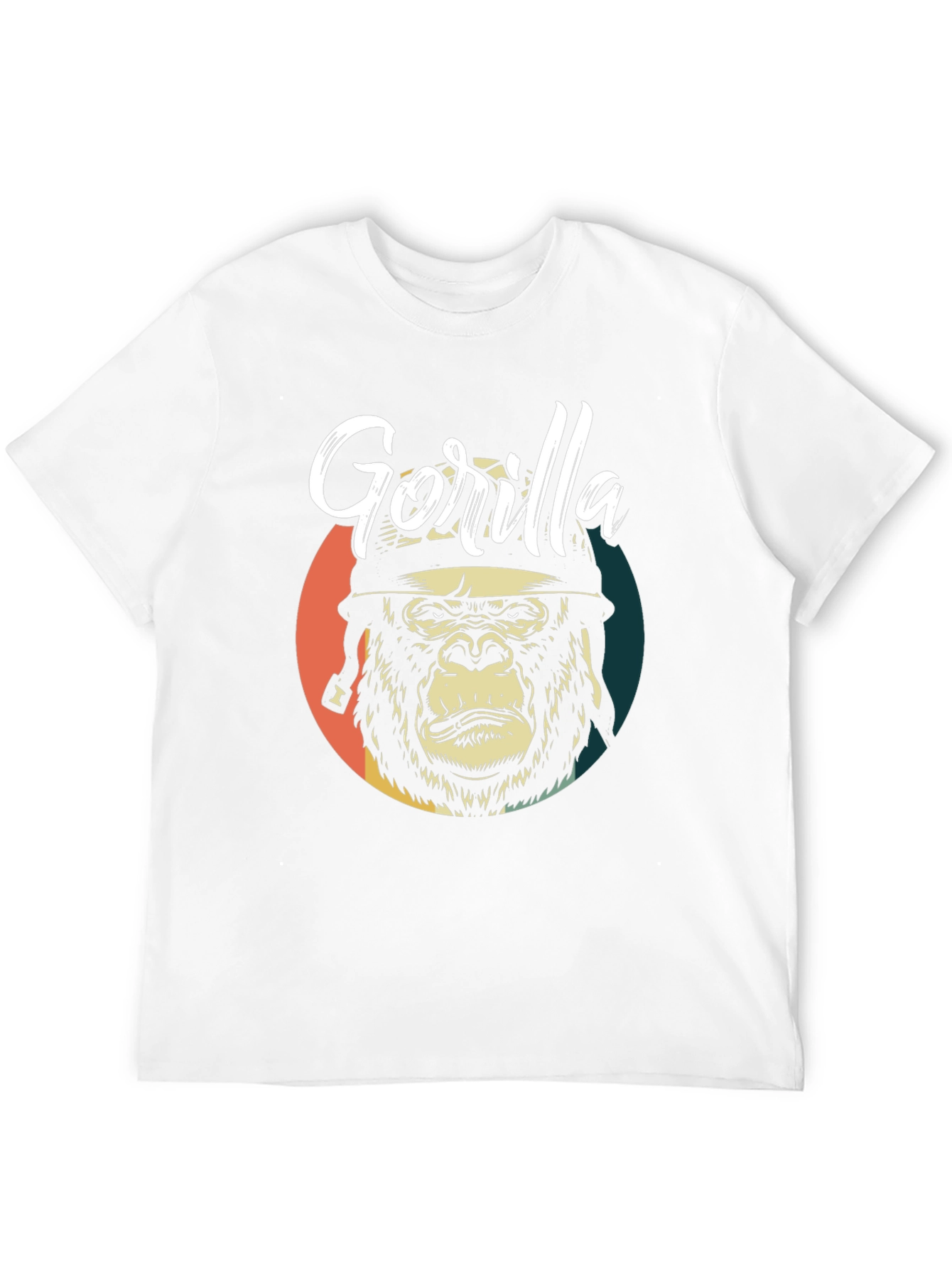 Black Gorilla Graphic Tee - Retro Style view 12