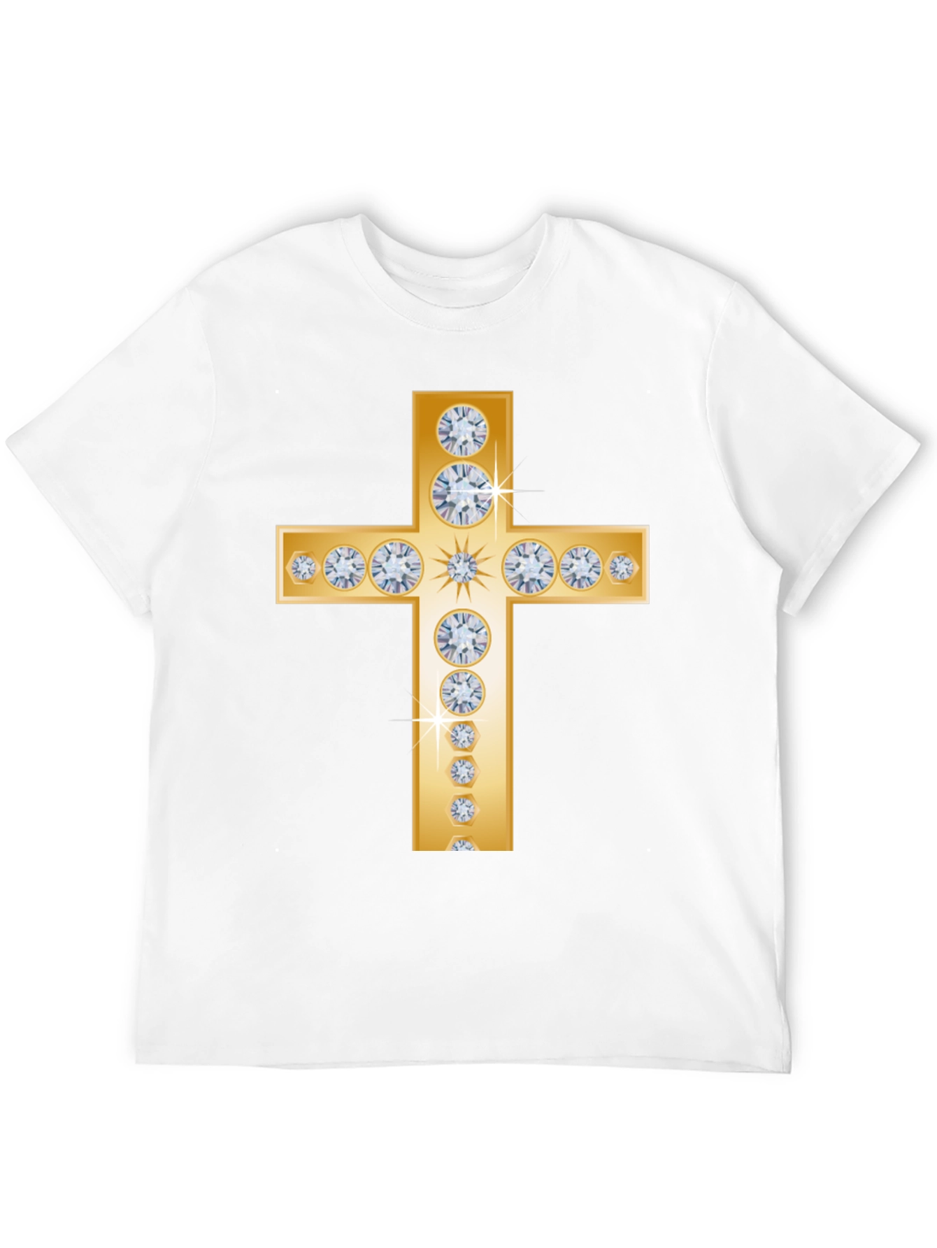 Black Diamond Cross Graphic Tee view 12