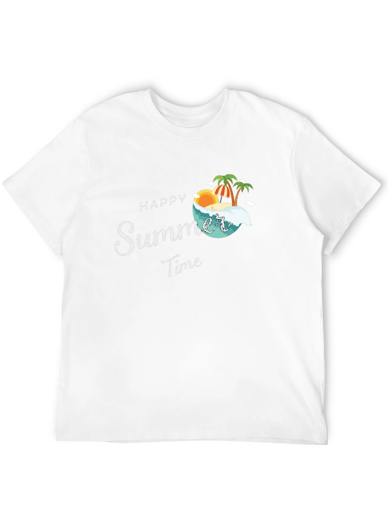 Happy Summer Time Graphic T-Shirt - 12