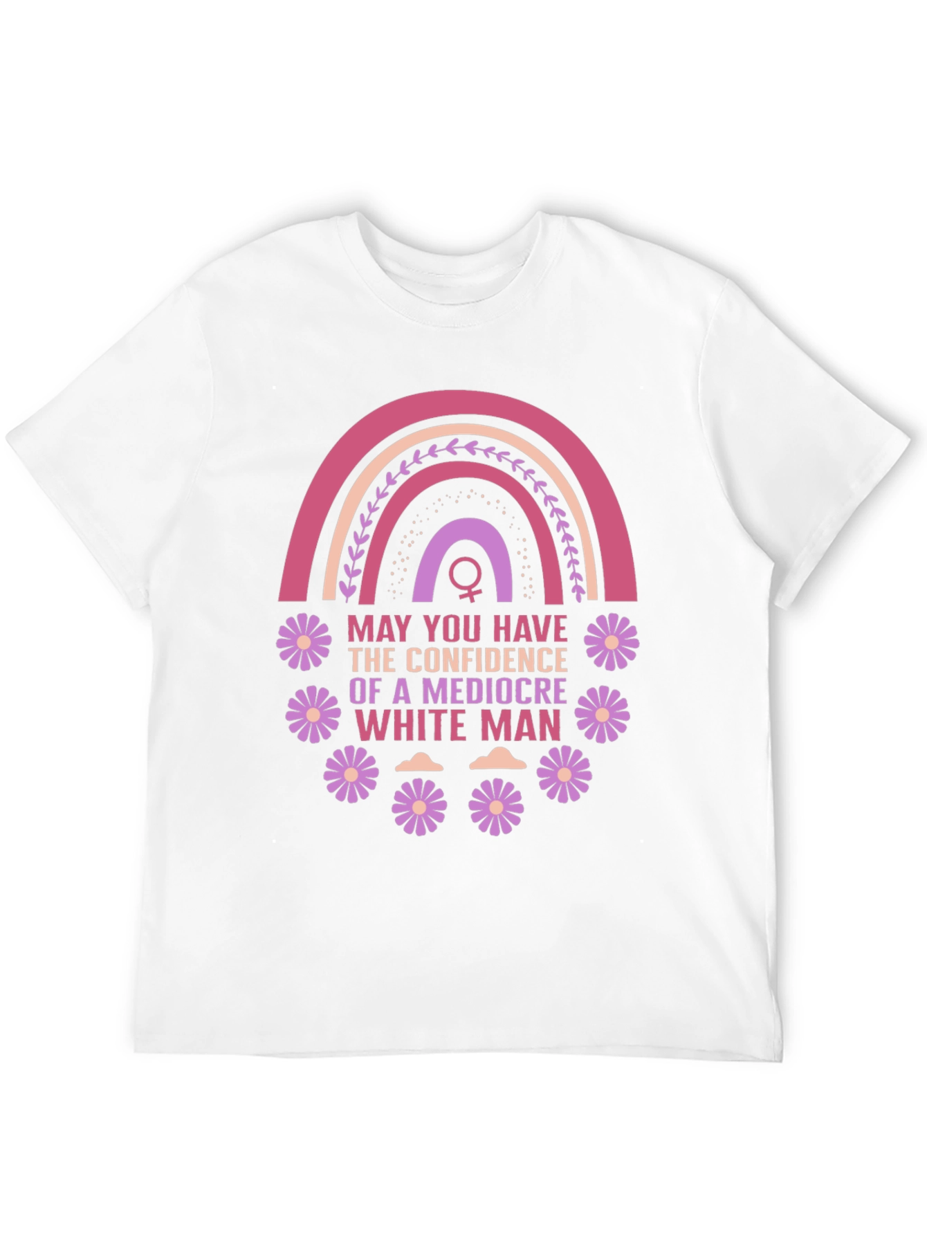 Black Feminist Empowerment T-Shirt: Mediocre White Man Confidence view 12
