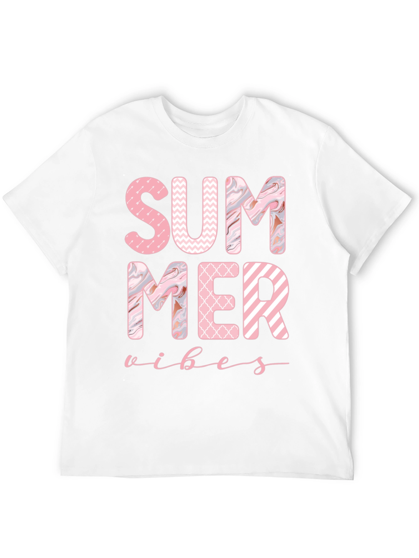 Black Summer Vibes Black Graphic Tee view 12