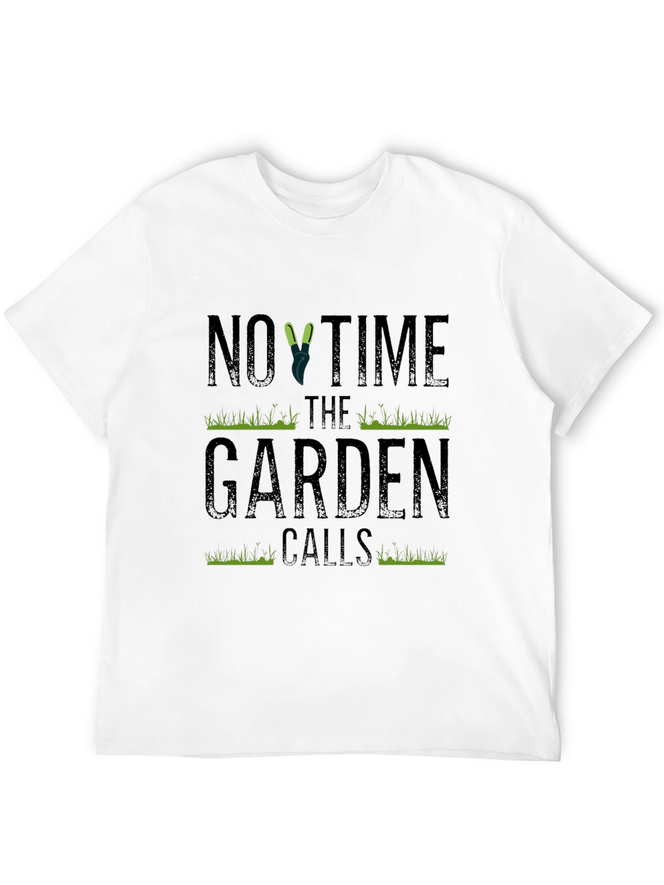 Gardener T-Shirt: No Time, The Garden Calls - 12