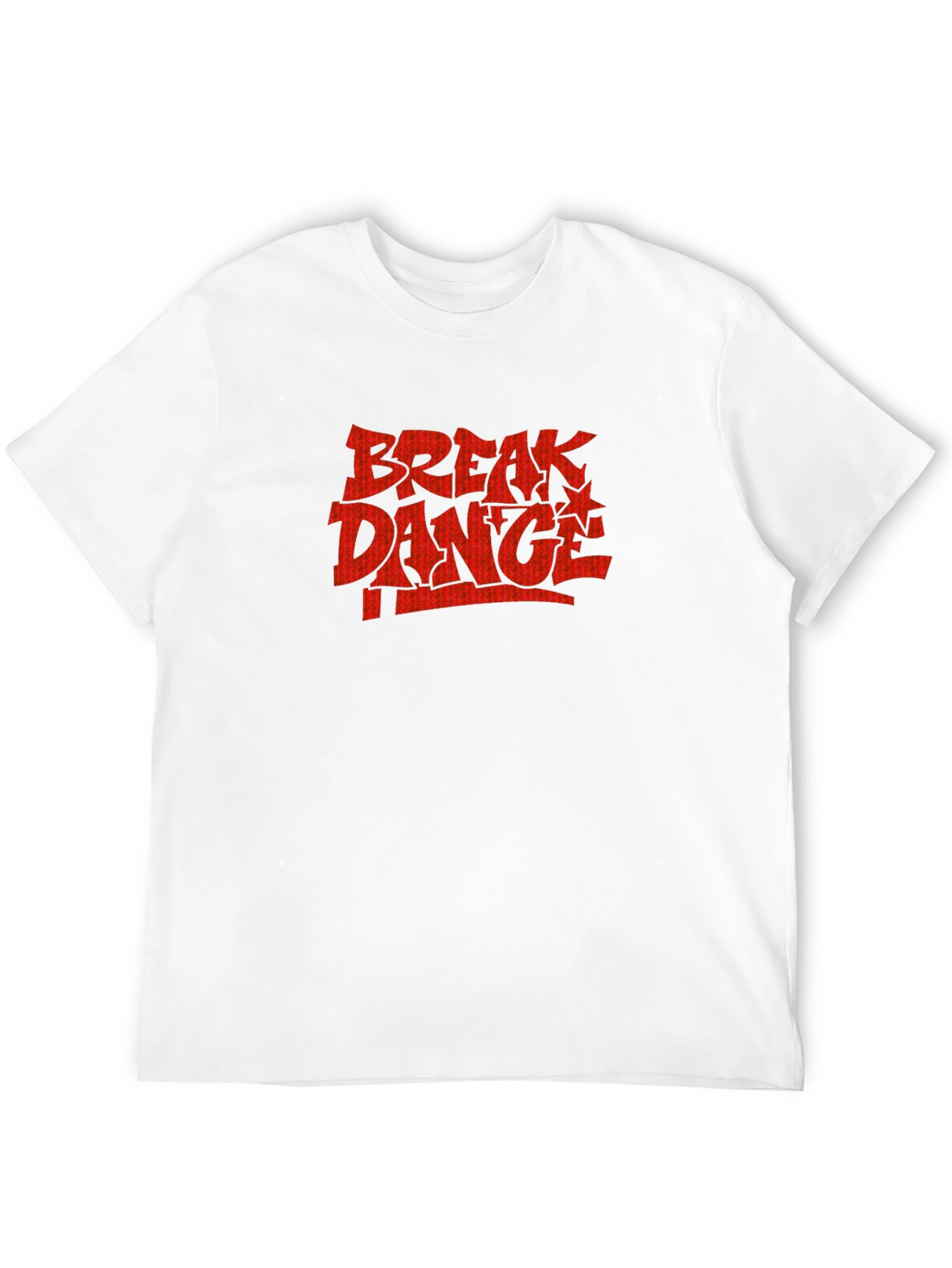 Black Break Dance T-Shirt - Black Crew Neck Tee view 12