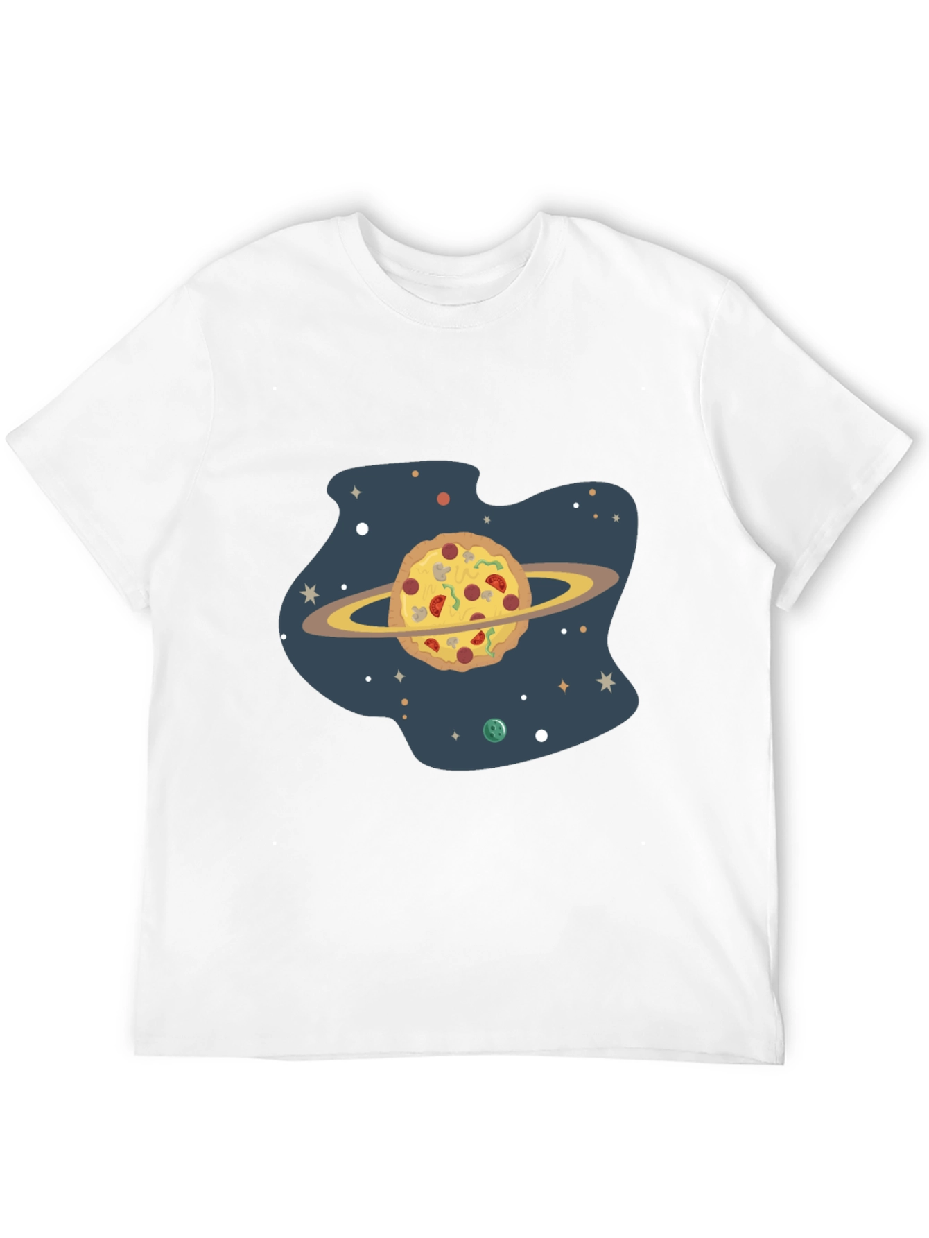 Black Pizza Planet Black Graphic Tee view 12