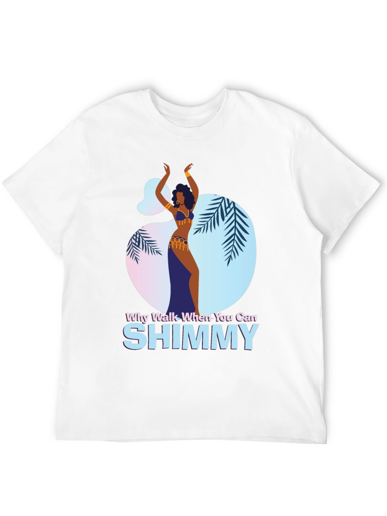 Black Shimmy Dance Graphic Tee - Why Walk When You Can Shimmy view 12