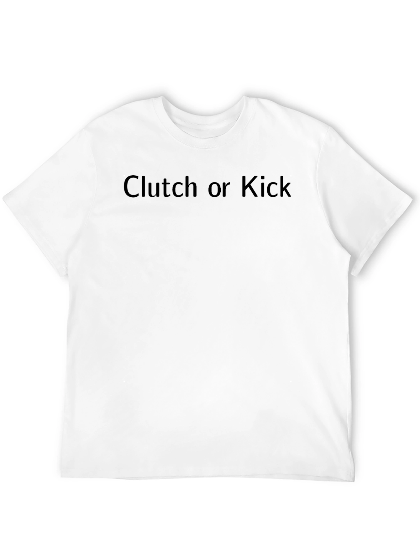 Black Clutch or Kick Graphic Tee - Black view 12