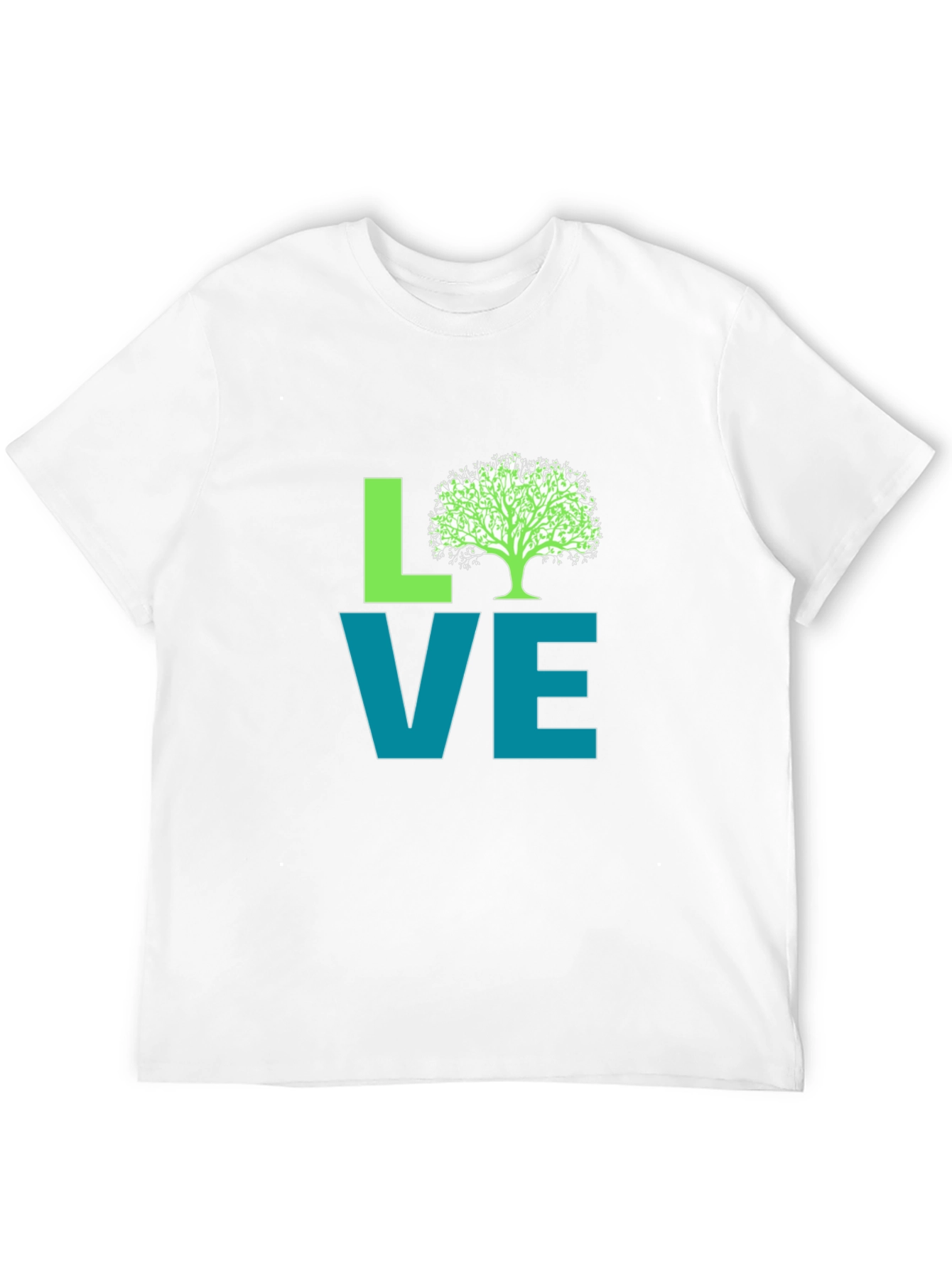 Black Love Nature Graphic Tee - Black view 12