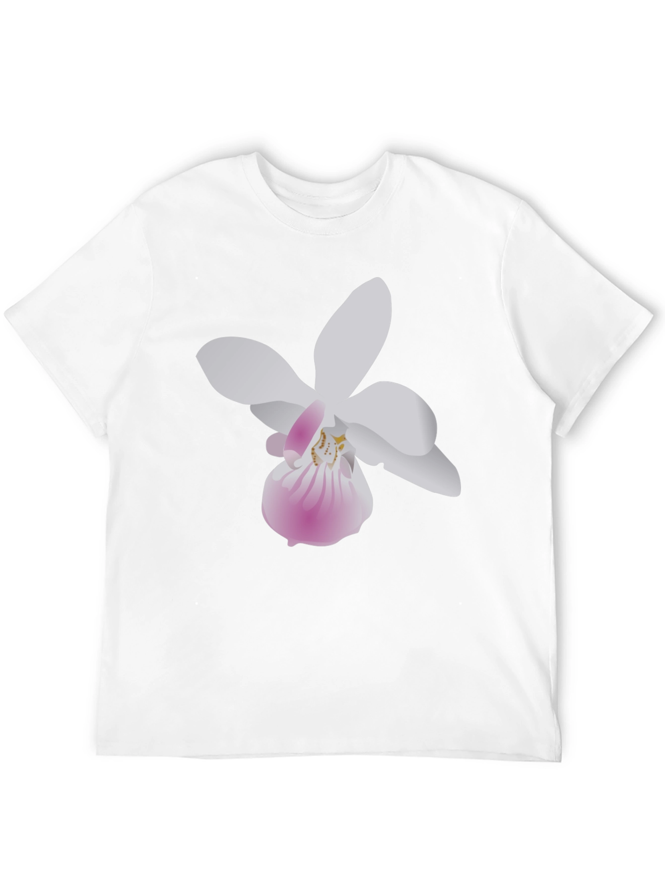 Black Floral Graphic Tee - Black Unisex T-Shirt view 12