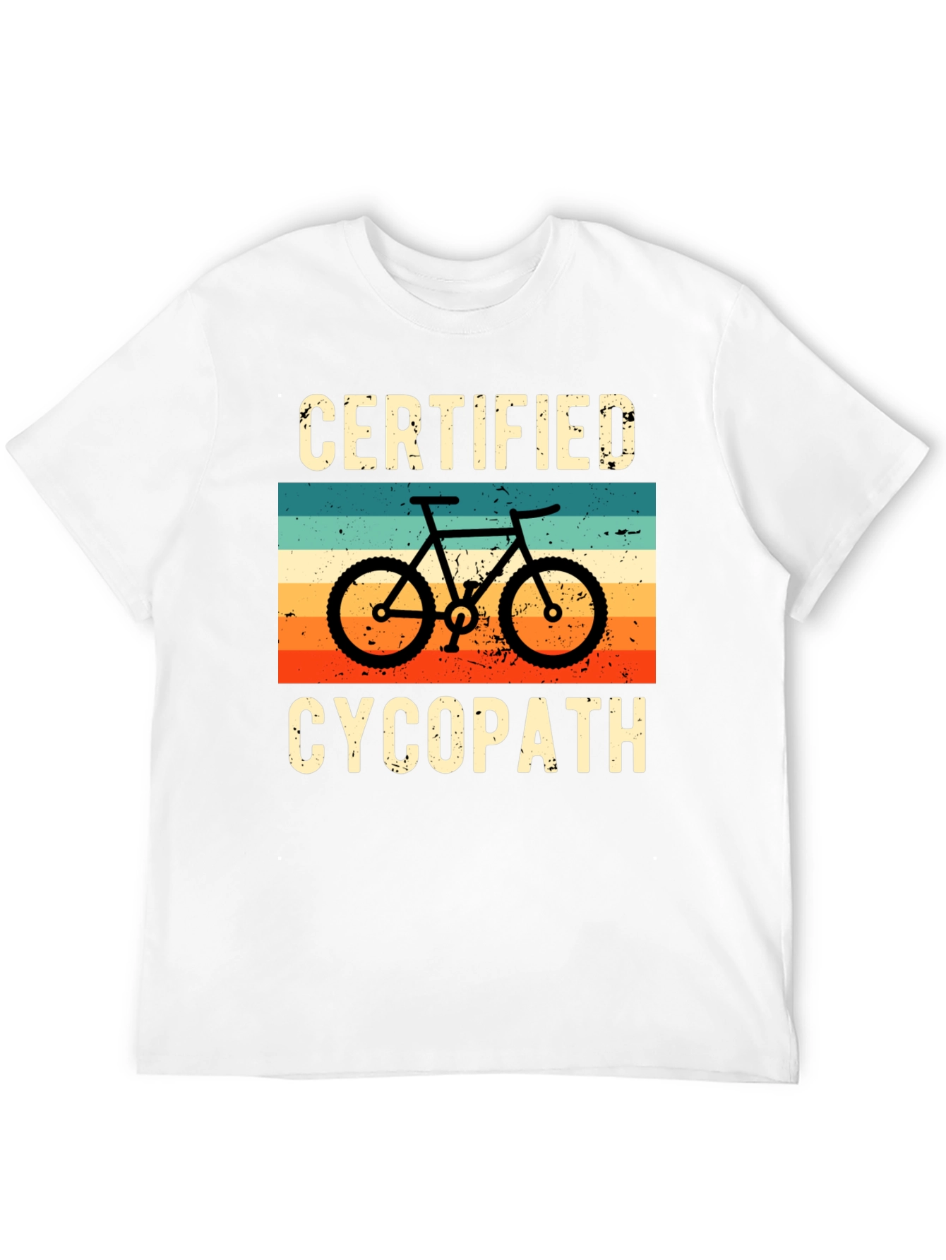 Black Certified Cycopath Graphic T-Shirt view 12