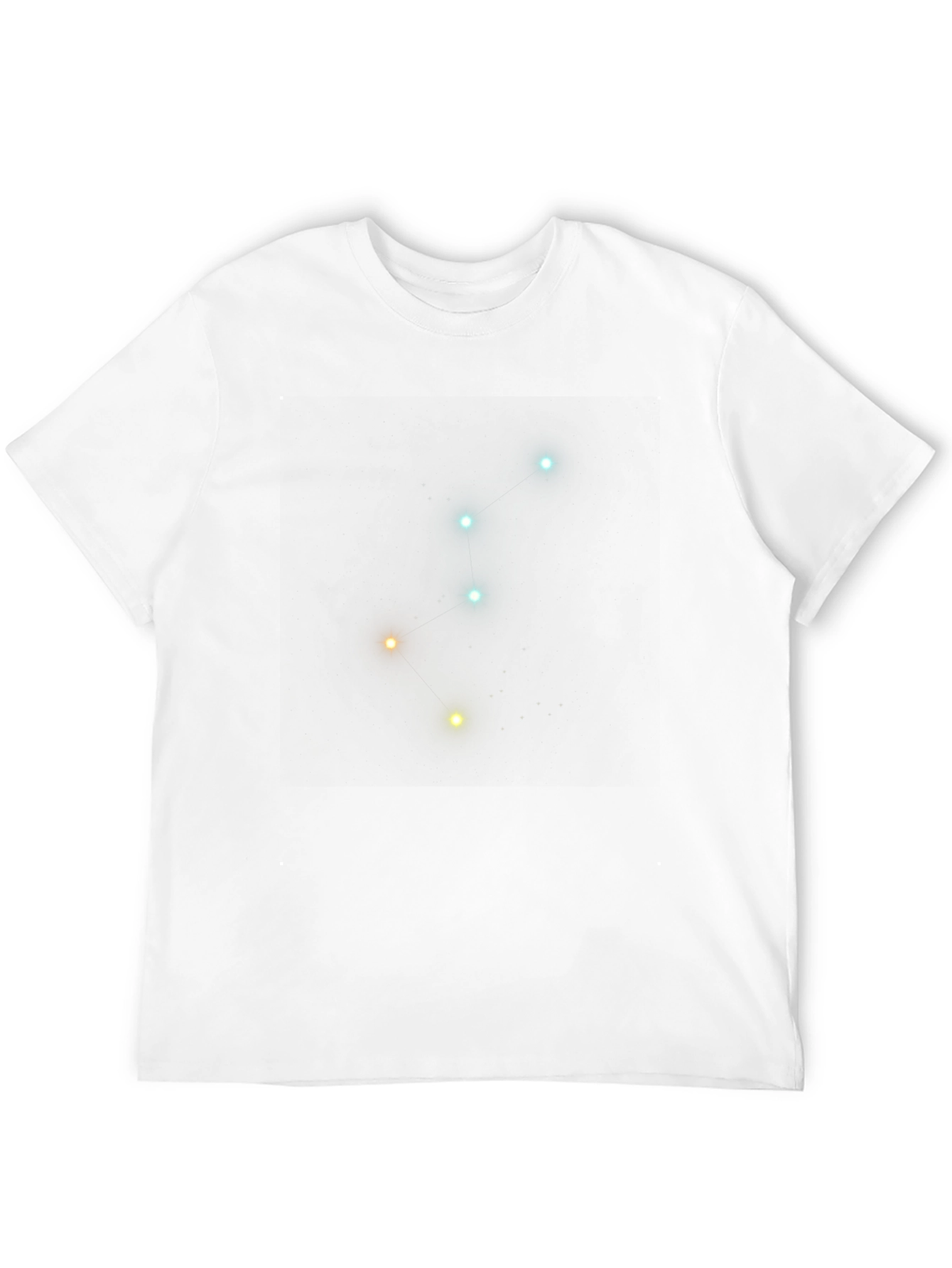 Black Constellation Graphic Tee - Stylish Night Sky Design view 12