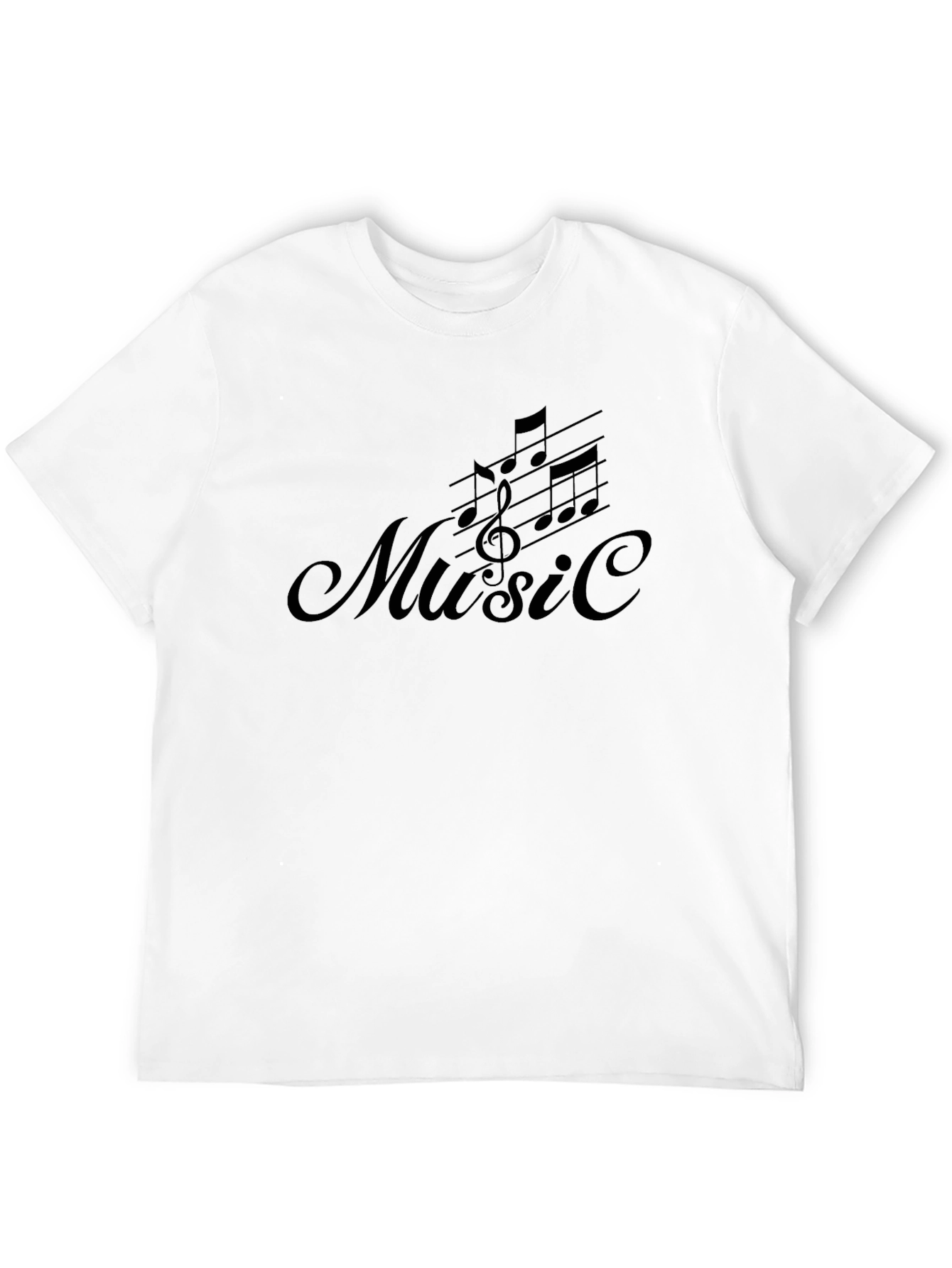 Black Music Graphic Black Tee view 12