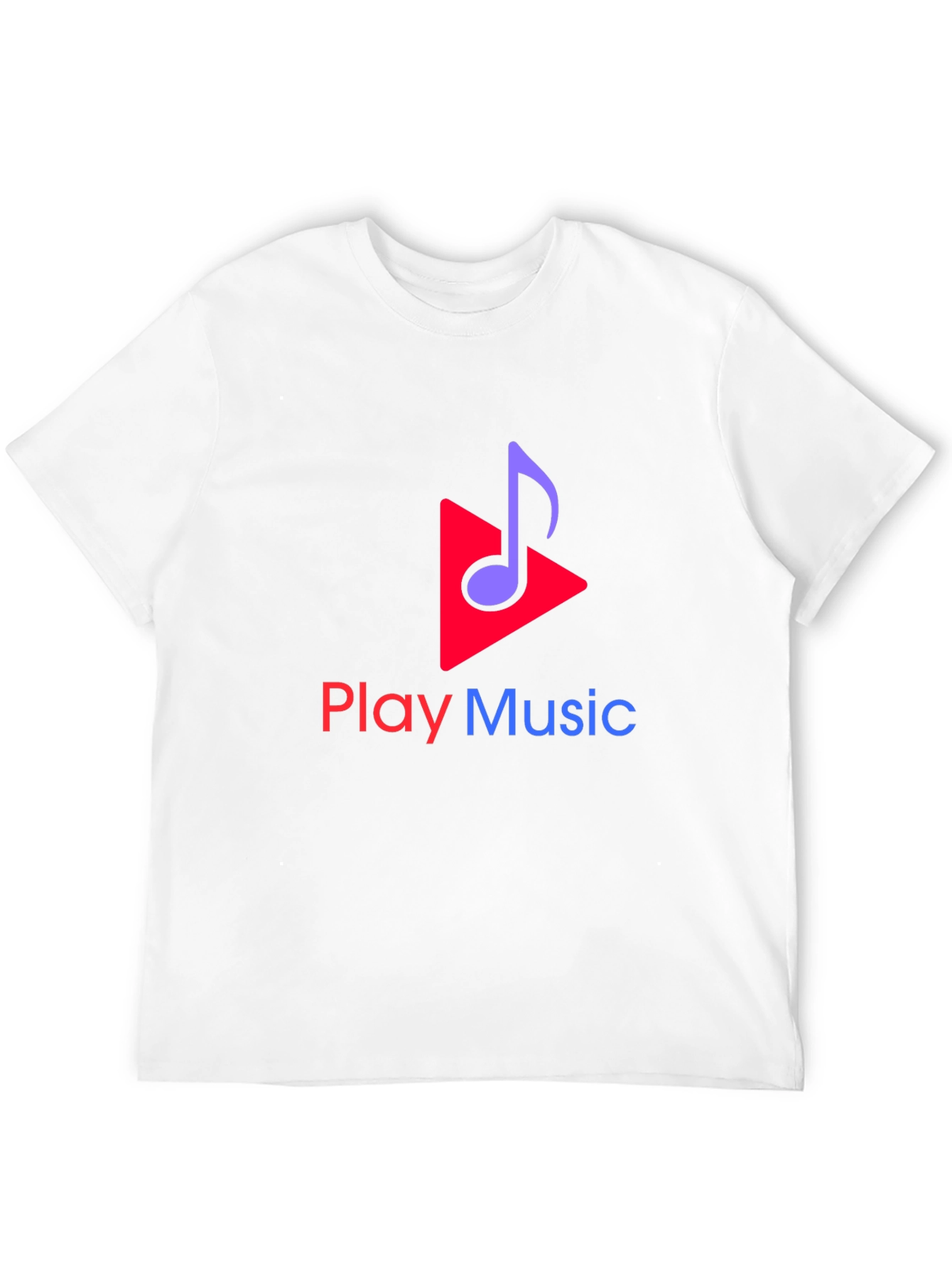 Black Play Music Graphic Tee - Soft Cotton Blend - Casual Wear view 12