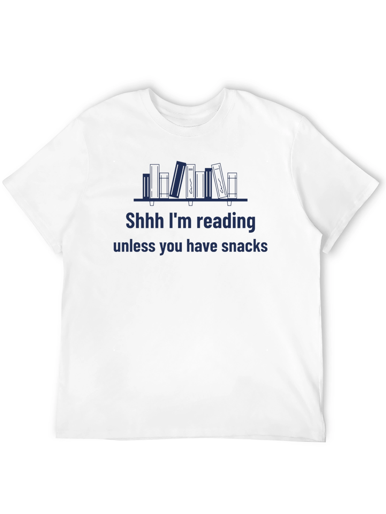 Black Reading & Snacks Graphic T-Shirt - Book Lover Tee view 12