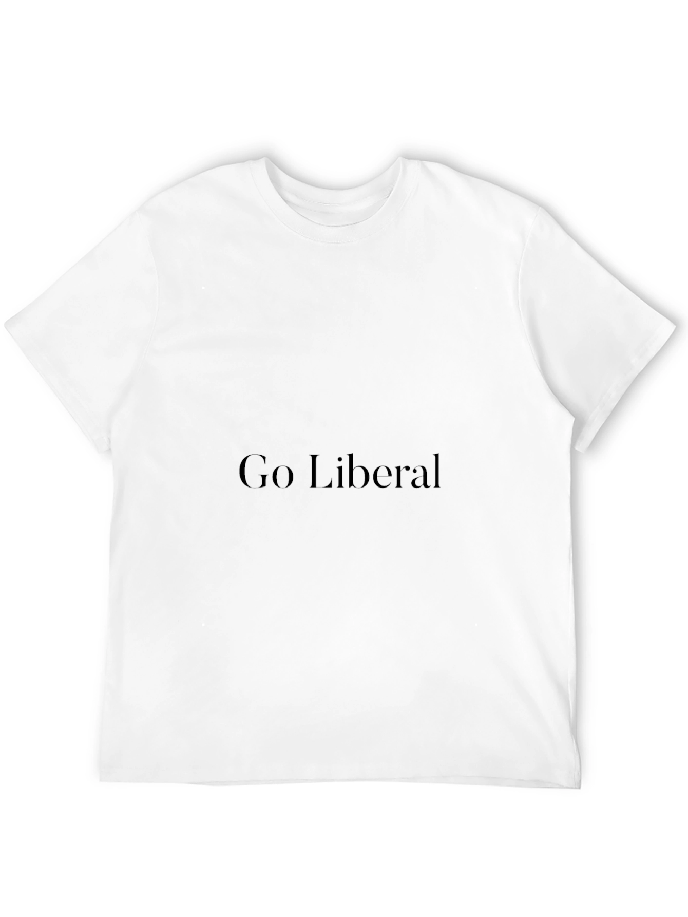 Black Go Liberal Black T-Shirt view 12