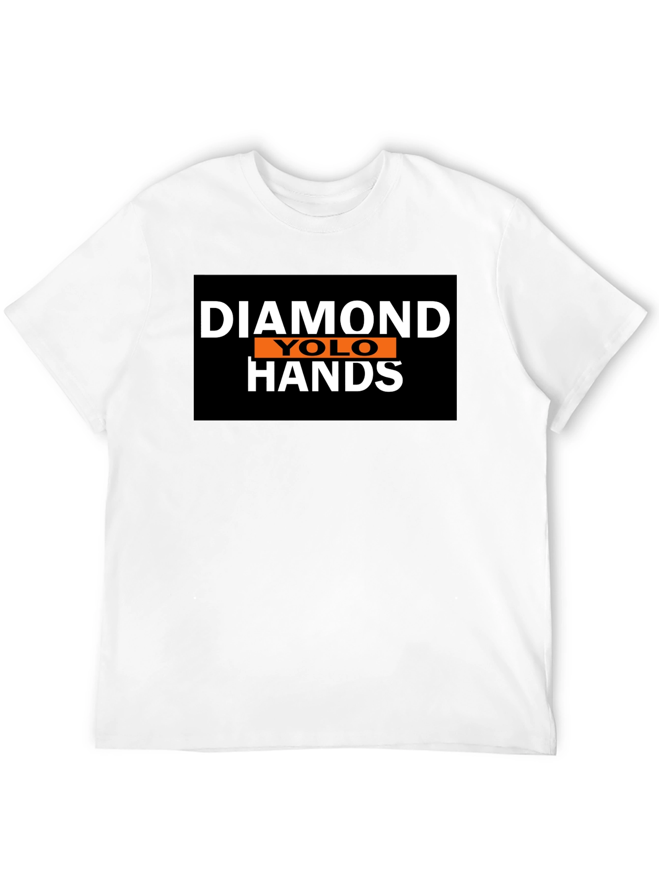 Diamond YOLO Hands Black T-Shirt - 12