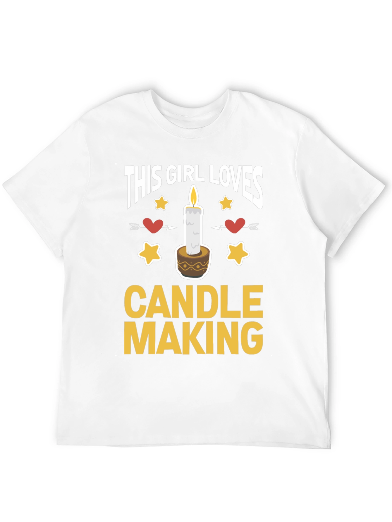 Black This Girl Loves Candle Making T-Shirt view 12