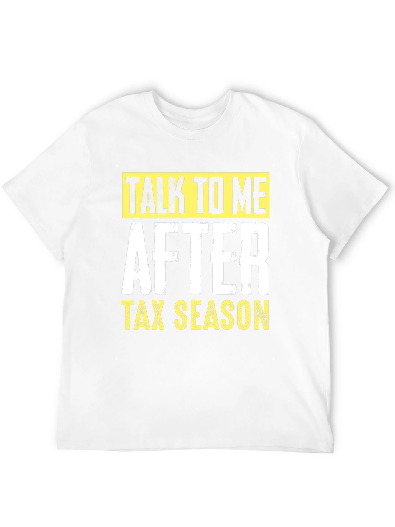 Black Talk To Me After Tax Season Graphic Tee - Black view 12