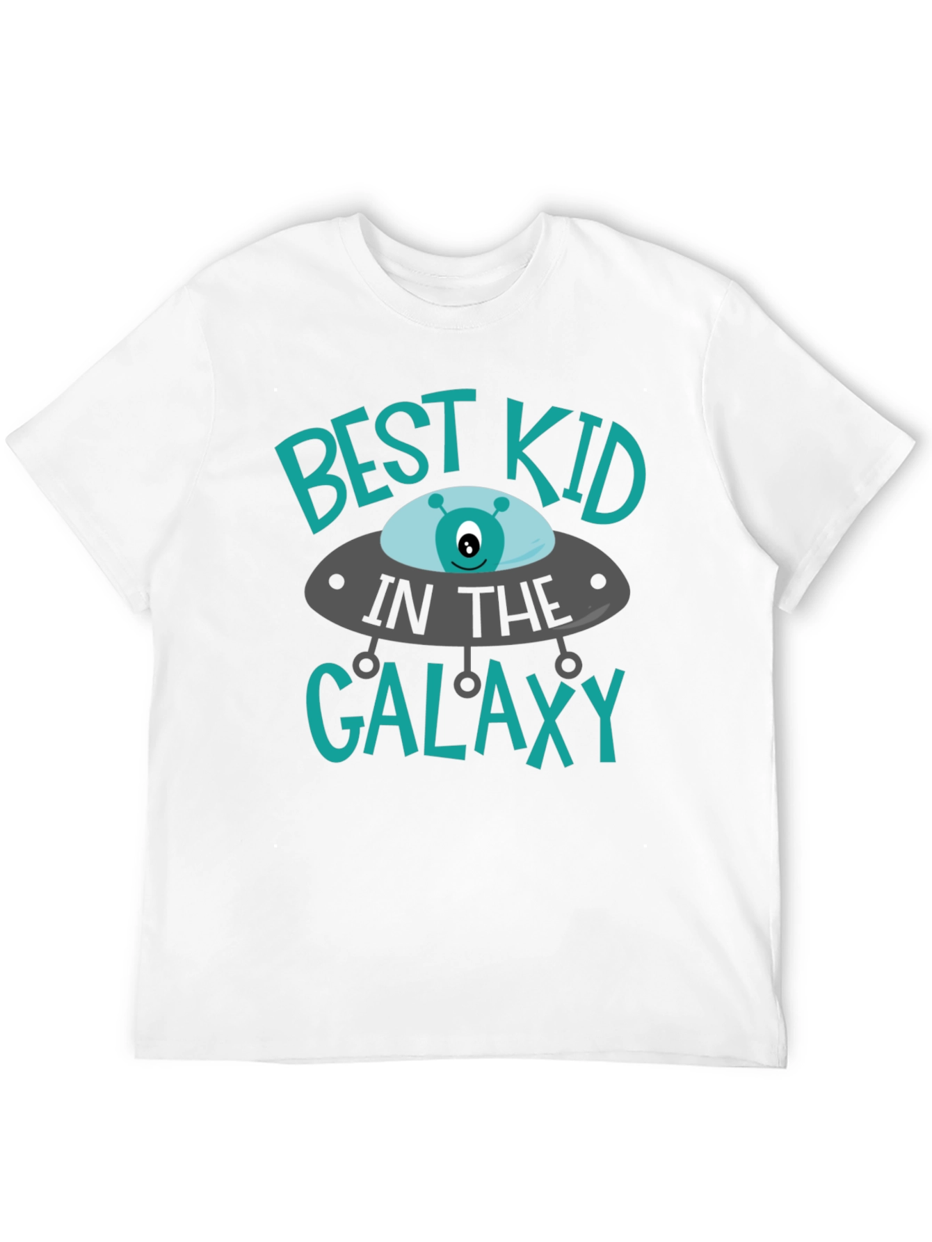 Black Best Kid in the Galaxy T-Shirt view 12