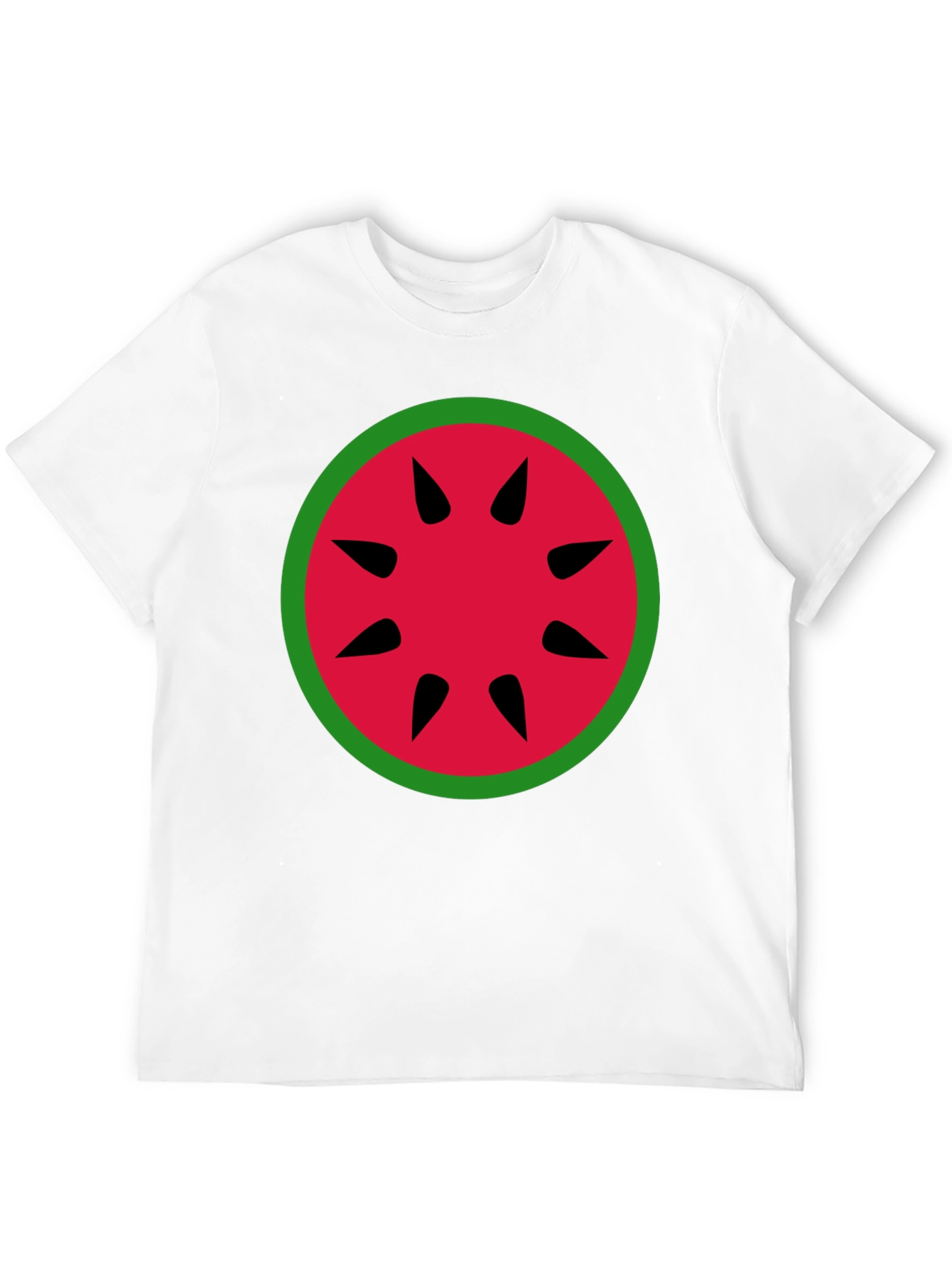Black Watermelon Graphic Tee - Summer Fun view 12