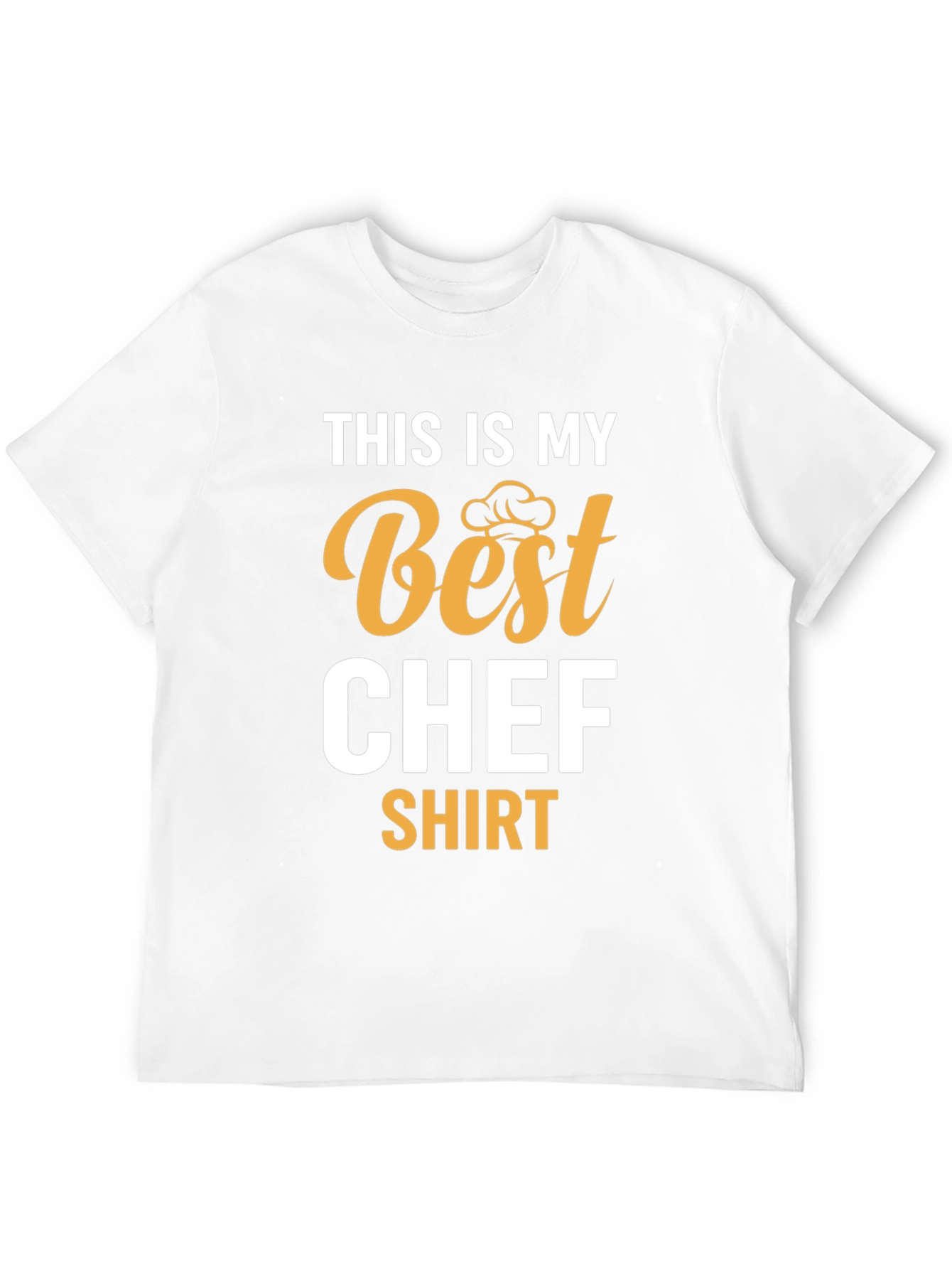 Black Best Chef T-Shirt - Funny Cooking Shirt view 12