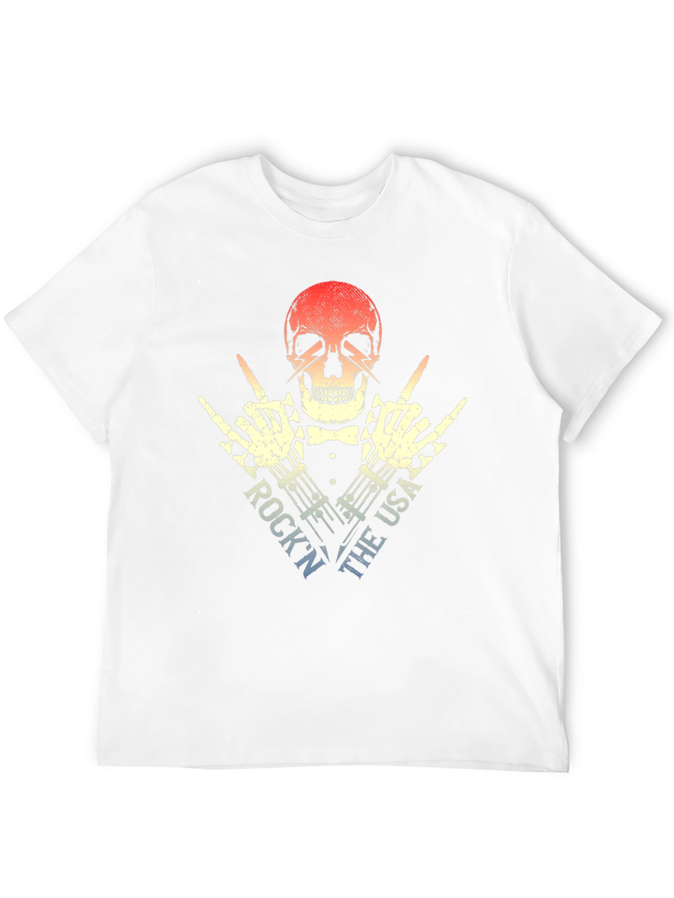 Black Rock 'N The USA Skeleton T-Shirt view 12