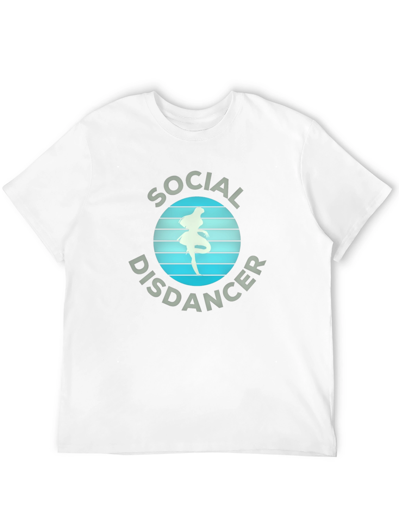 Black Social Disdancer Graphic T-Shirt view 12