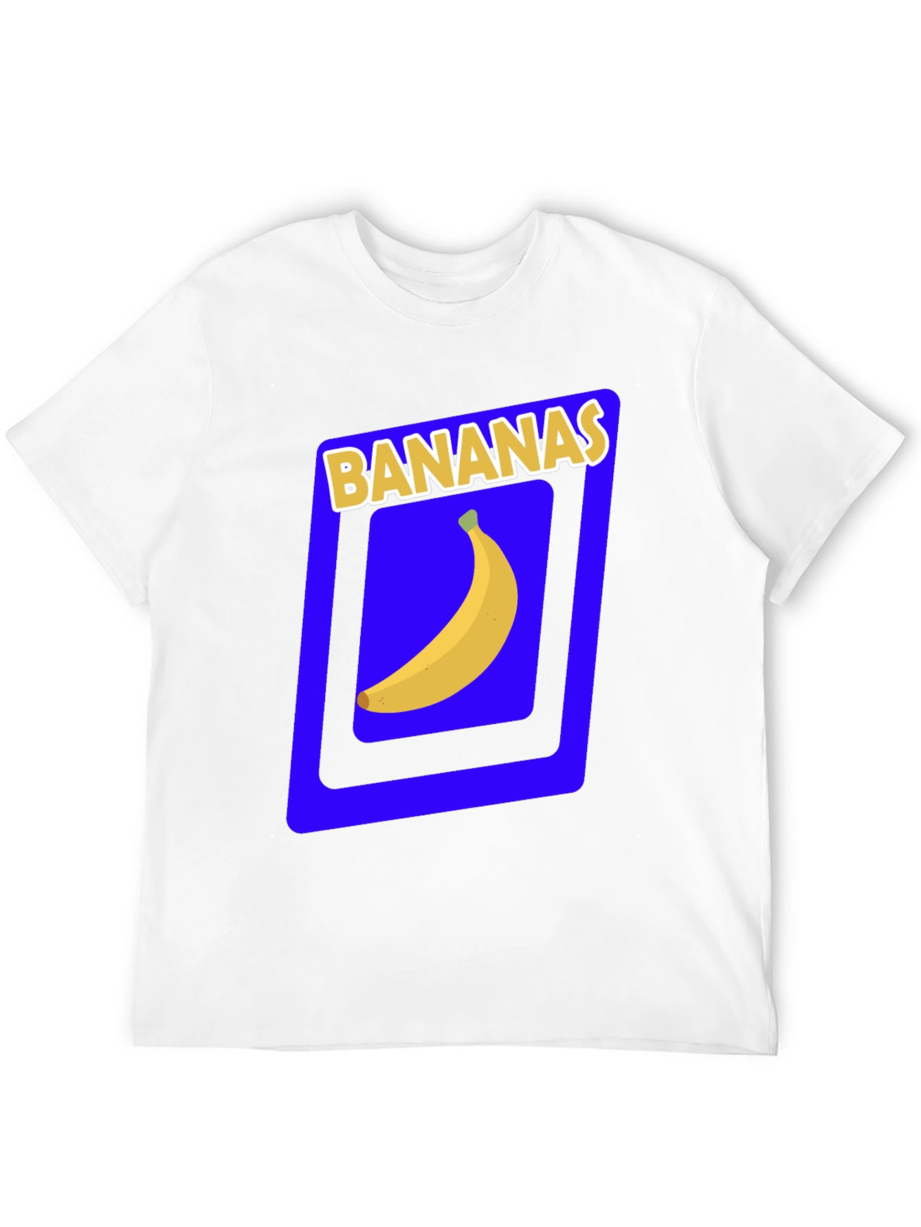 Black Banana Graphic Tee - Novelty Fruit T-Shirt view 12
