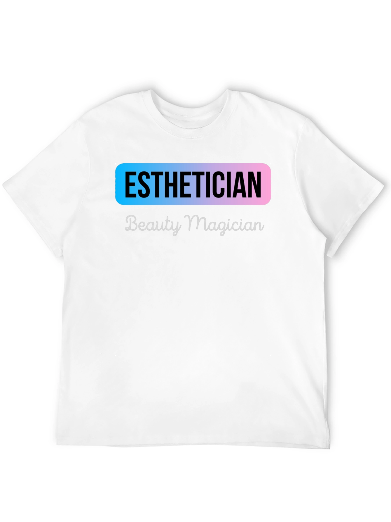 Black Esthetician Beauty Magician T-Shirt - Unisex view 12